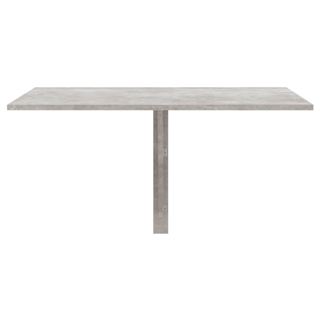 Betonszürke szerelt fa összecsukható fali asztal 100x60x56 cm Betonszürke szerelt fa összecsukható fali asztal 100x60x56 cm
