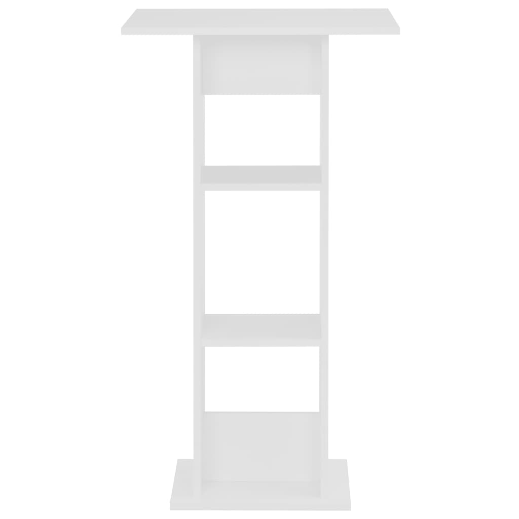 Fehér bárasztal 60 x 60 x 110 cm