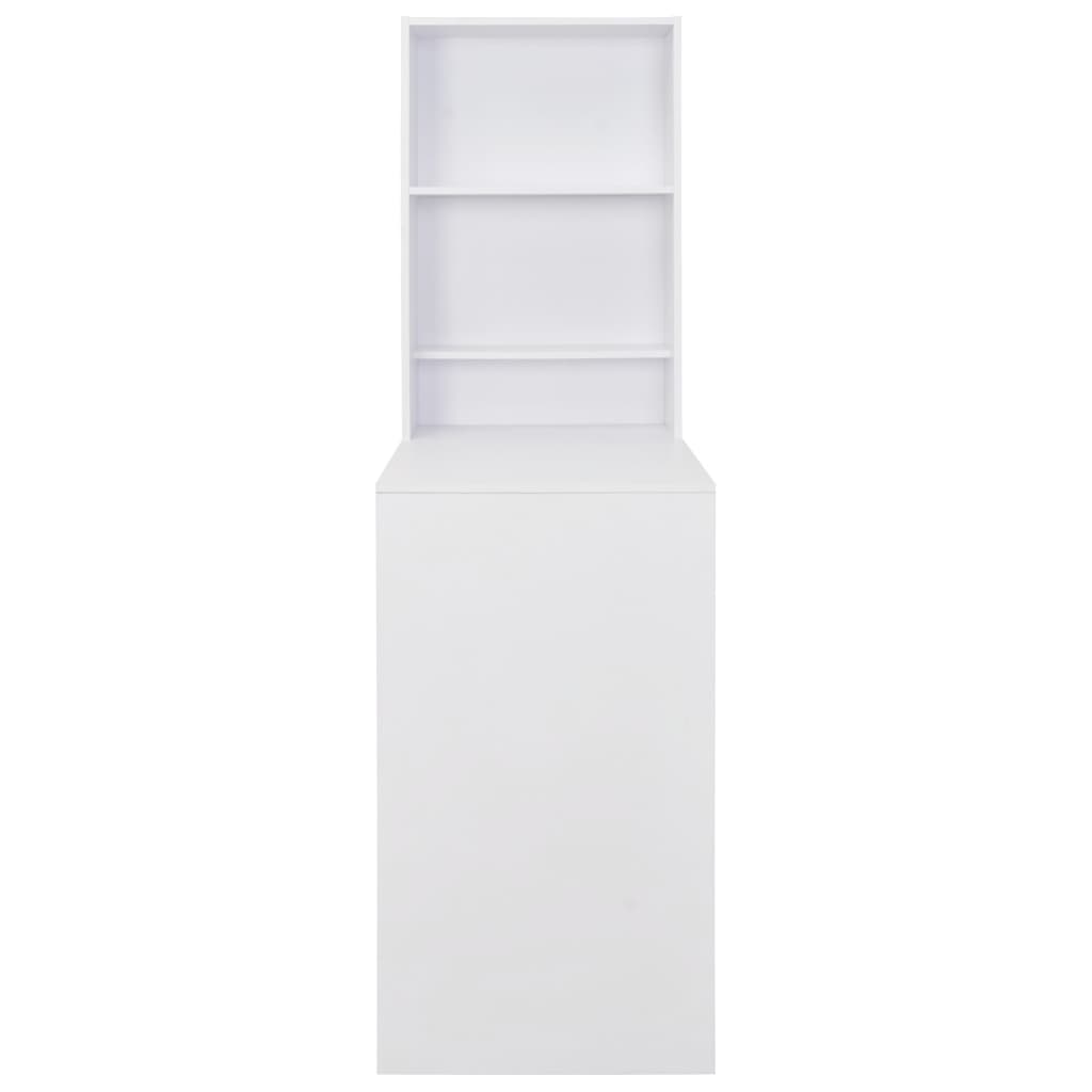 Fehér bárasztal szekrénnyel 115 x 59 x 200 cm
