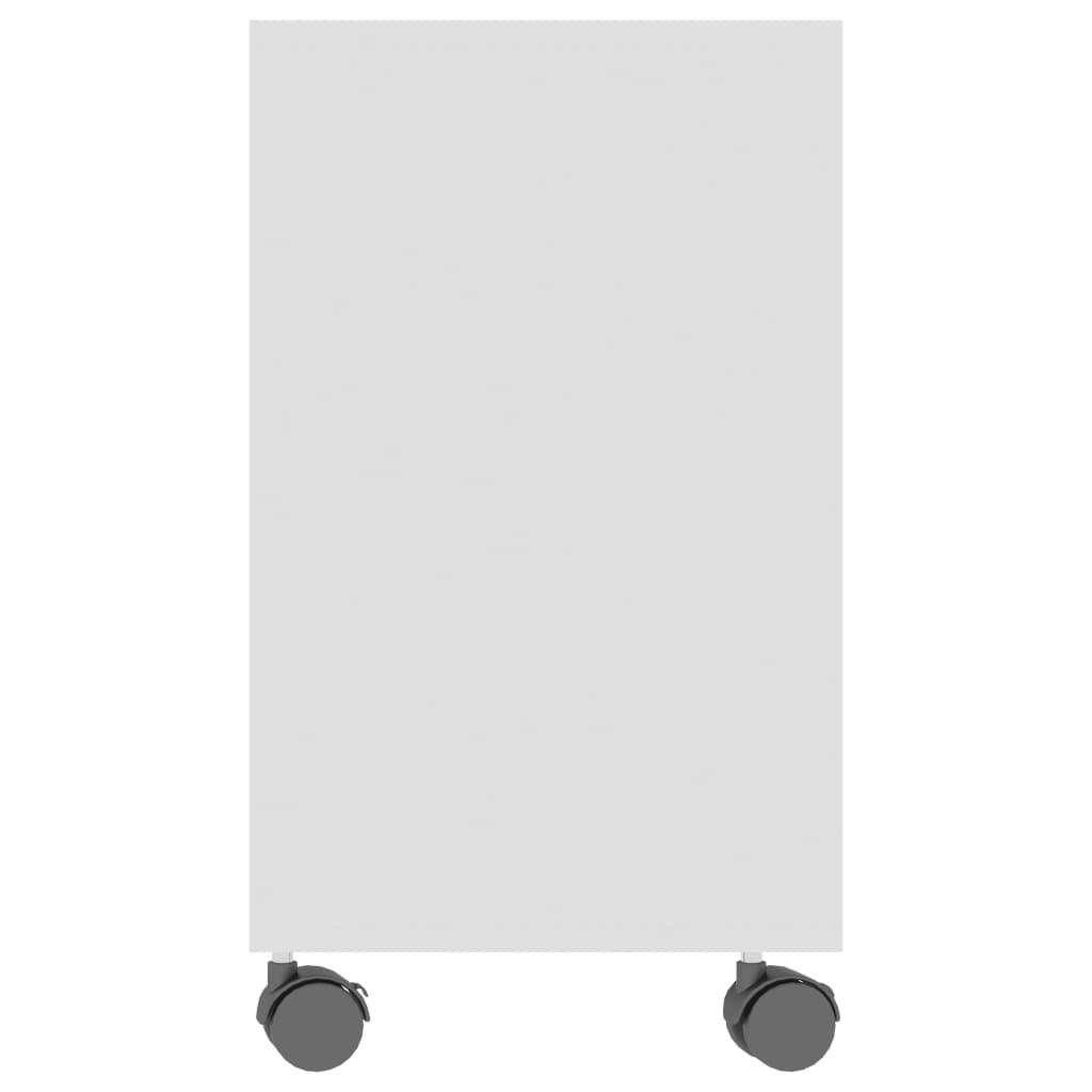 Fehér forgácslap tálalóasztal 70 x 35 x 55 cm Fehér forgácslap tálalóasztal 70 x 35 x 55 cm