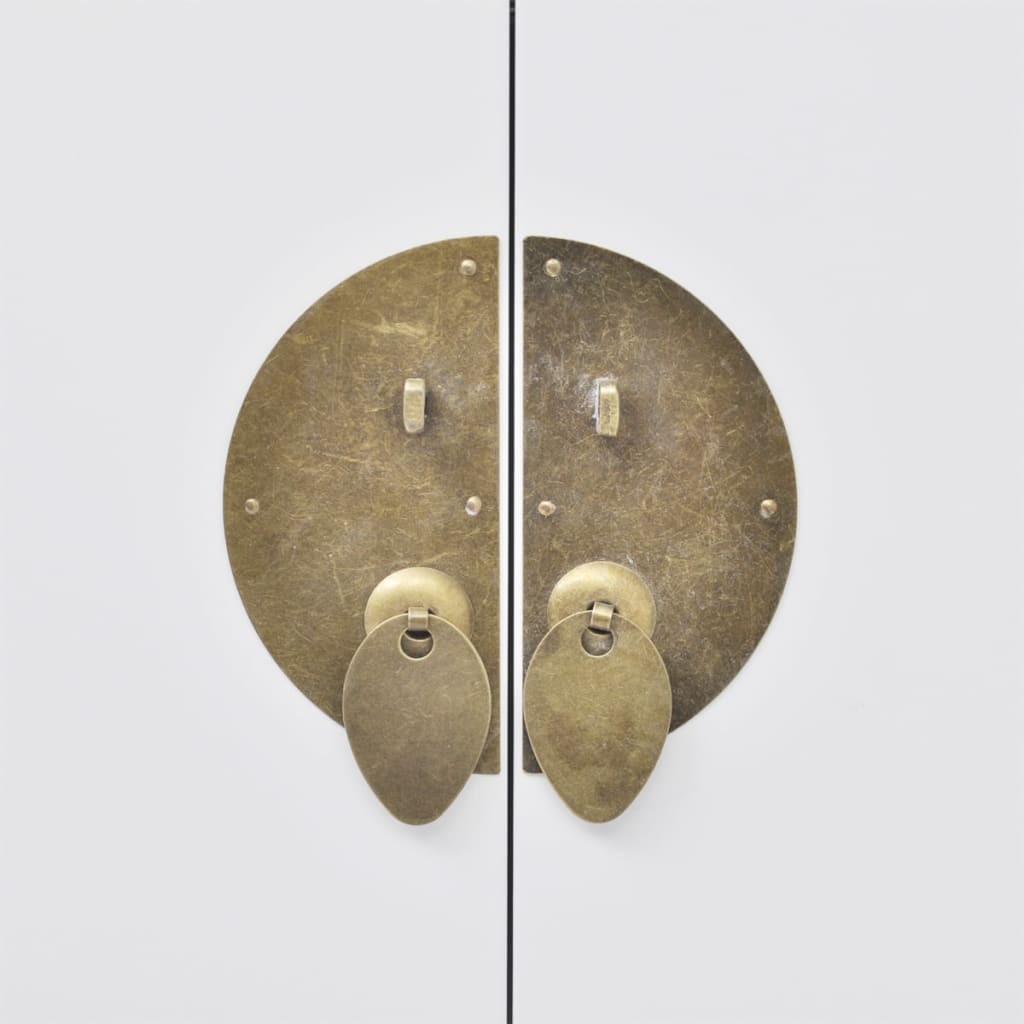 Fehér tömör kínai stílusú fa tálaló