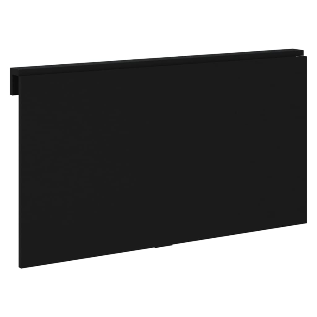 Fekete szerelt fa összecsukható fali asztal 100x60x56 cm Fekete szerelt fa összecsukható fali asztal 100x60x56 cm