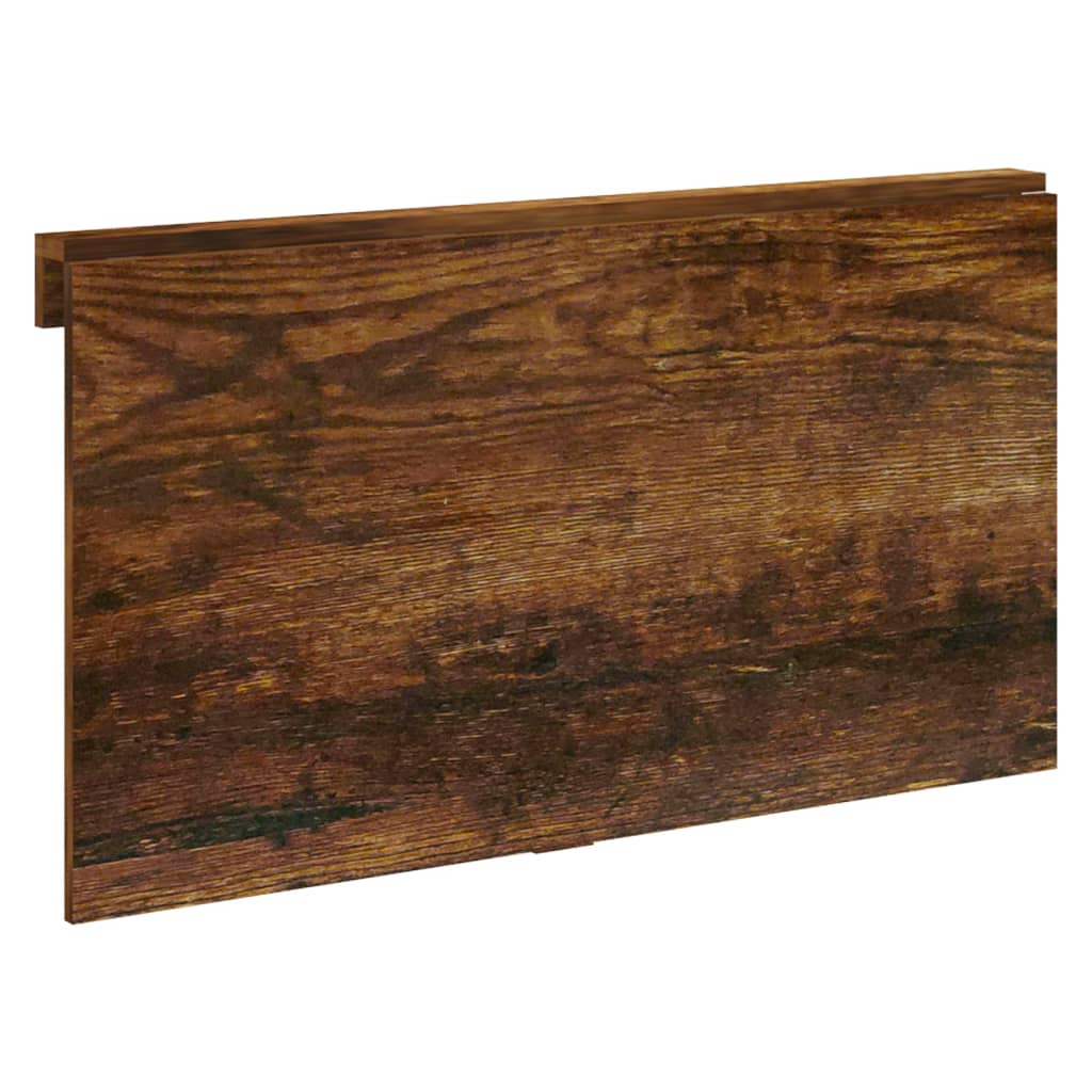 Füstös tölgy szerelt fa összecsukható fali asztal 100x60x56 cm Füstös tölgy szerelt fa összecsukható fali asztal 100x60x56 cm
