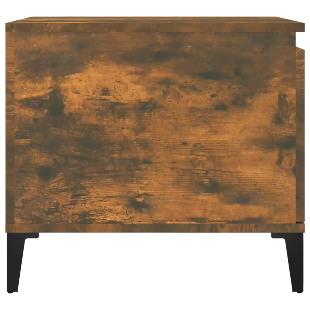 Füstös tölgyszínű fatermék dohányzóasztal 100 x 50 x 45 cm Füstös tölgyszínű fatermék dohányzóasztal 100 x 50 x 45 cm