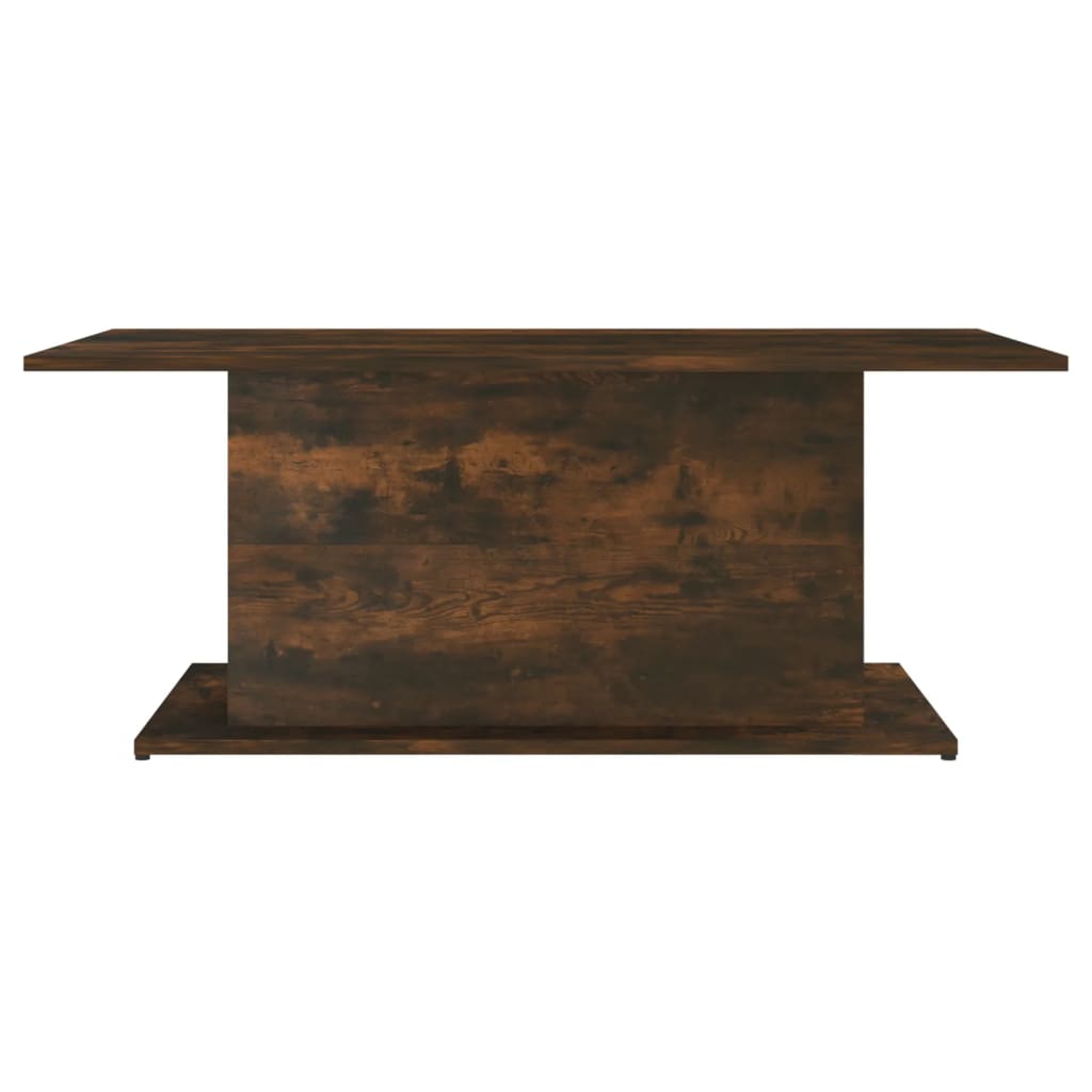 Füstös tölgyszínű forgácslap dohányzóasztal 102 x 55,5 x 40 cm Füstös tölgyszínű forgácslap dohányzóasztal 102 x 55,5 x 40 cm