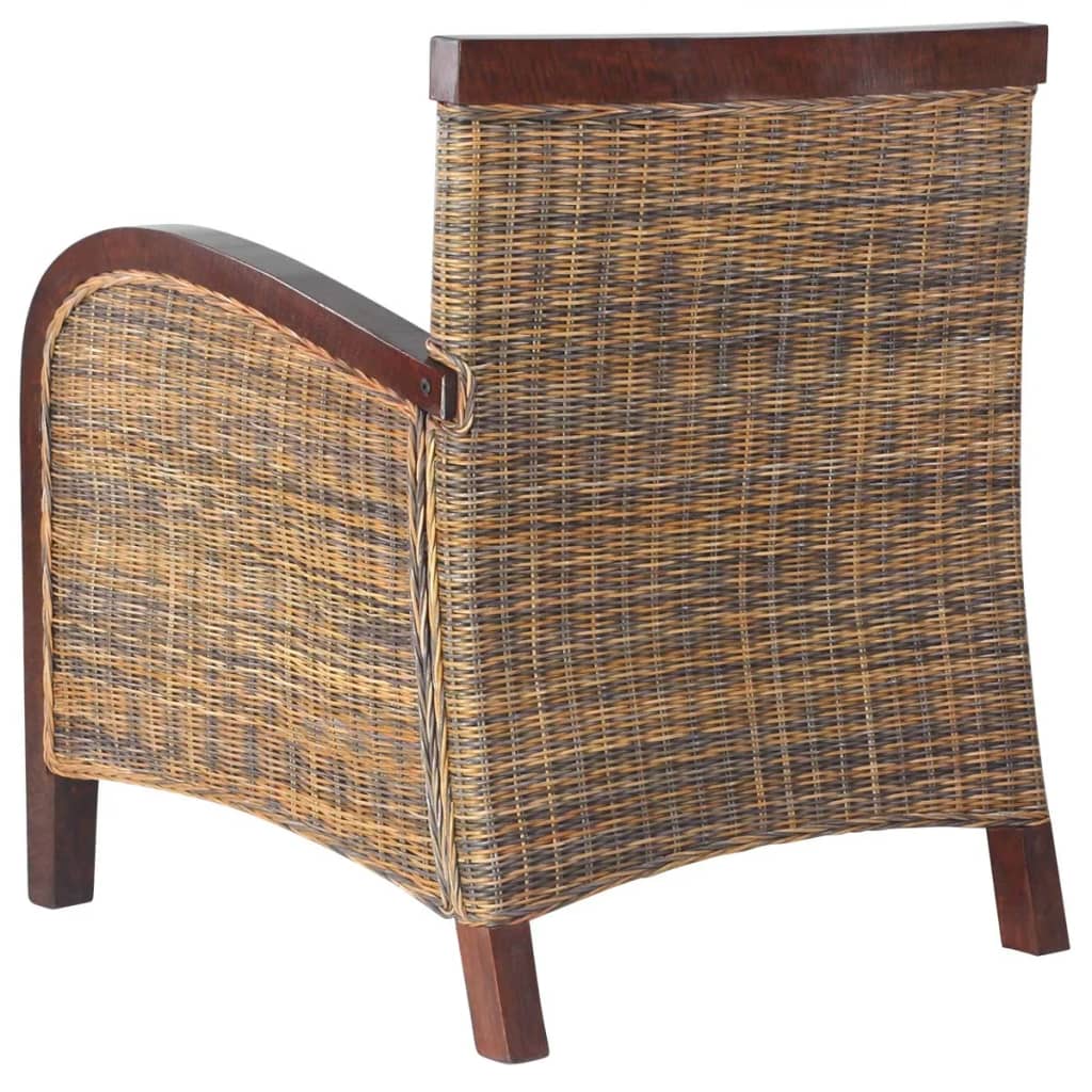 Kézzel font rattan karosszék Kézzel font rattan karosszék