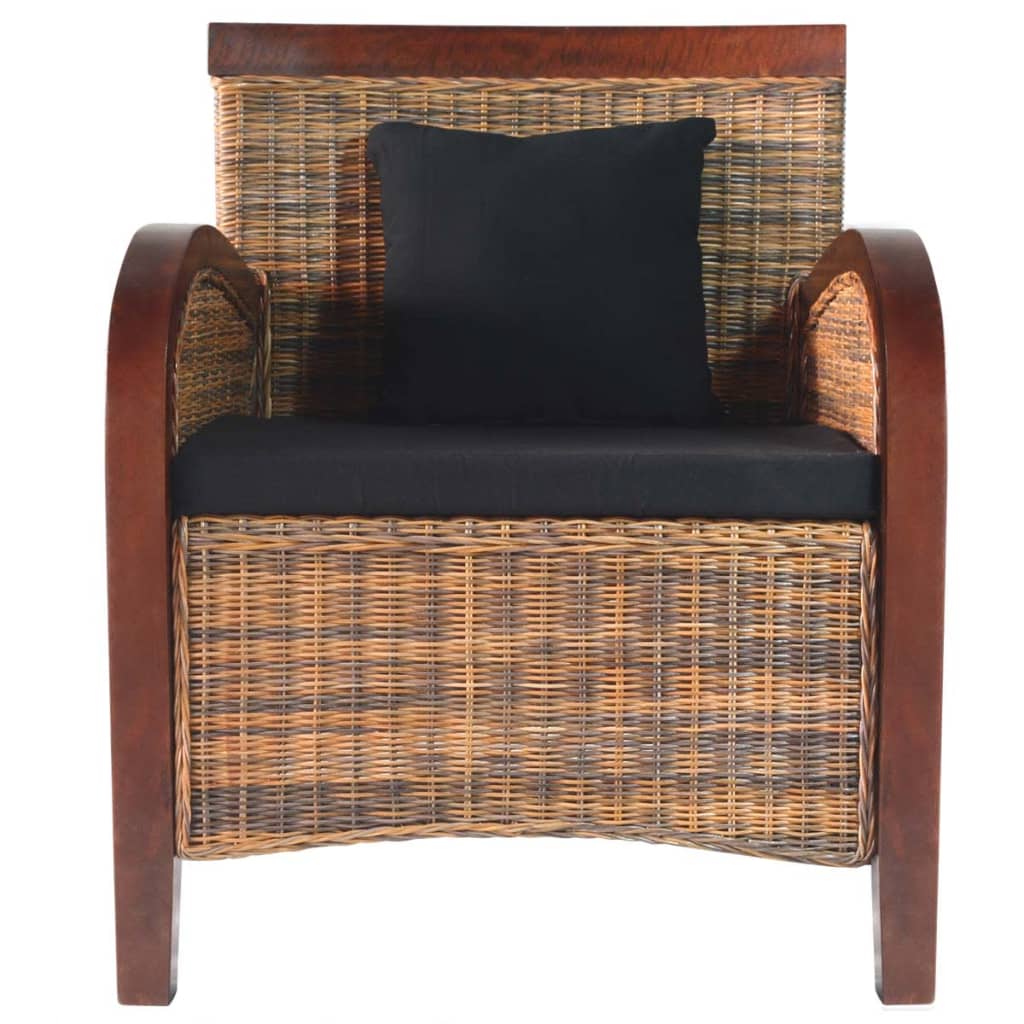 Kézzel font rattan karosszék Kézzel font rattan karosszék