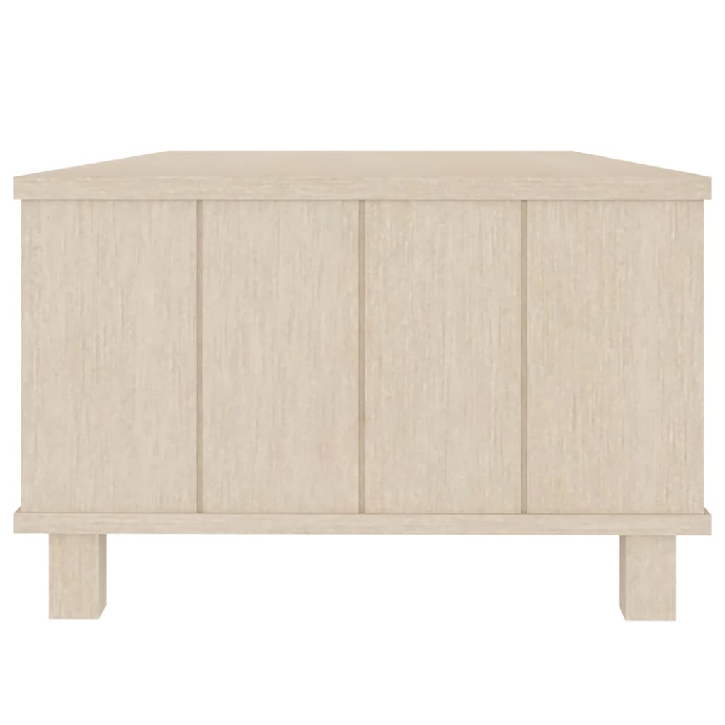 Mézbarna tömör fenyőfa dohányzóasztal 100 x 55 x 35 cm Mézbarna tömör fenyőfa dohányzóasztal 100 x 55 x 35 cm