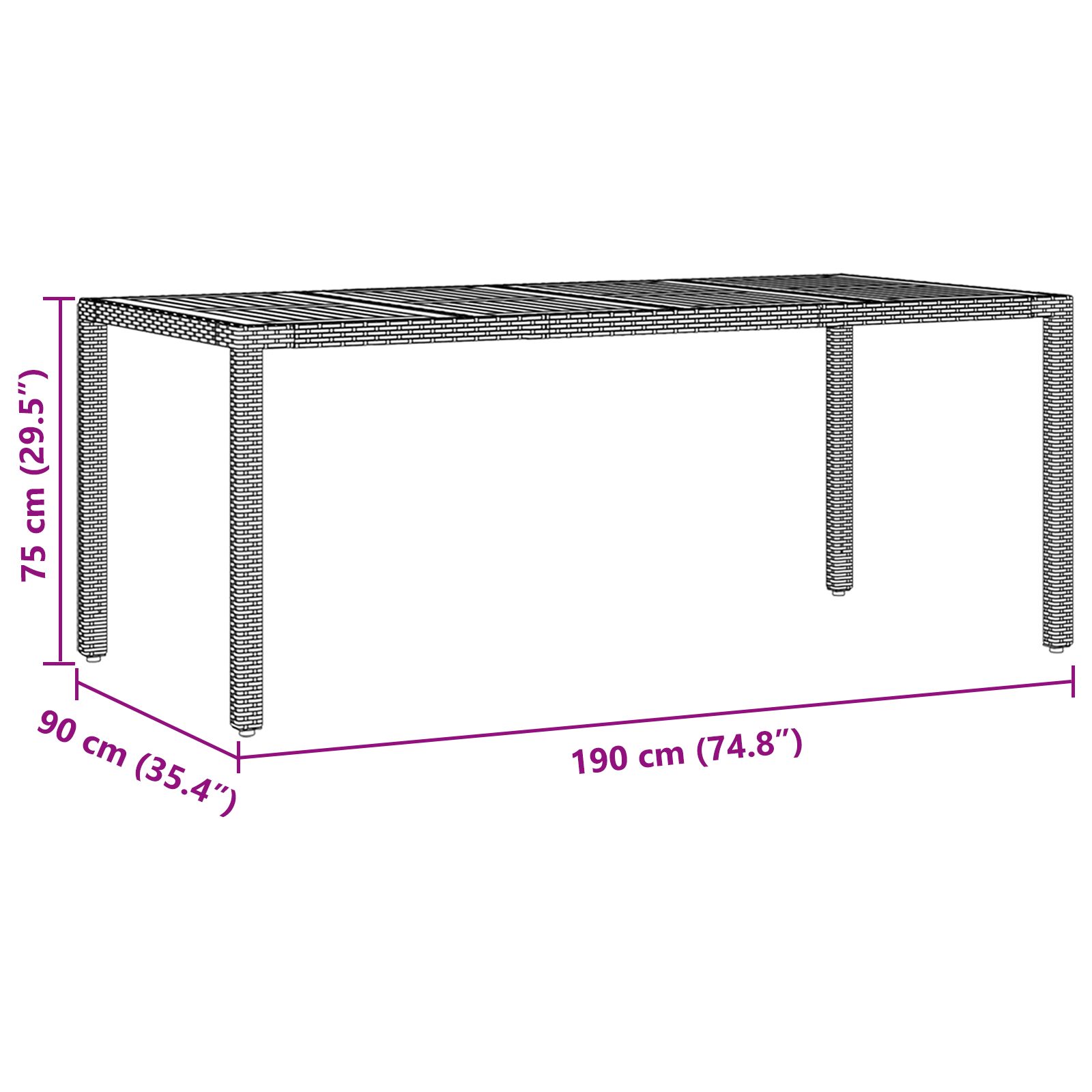 Étkezőgarnitúra 4 darabos készlet fekete és krémfehér