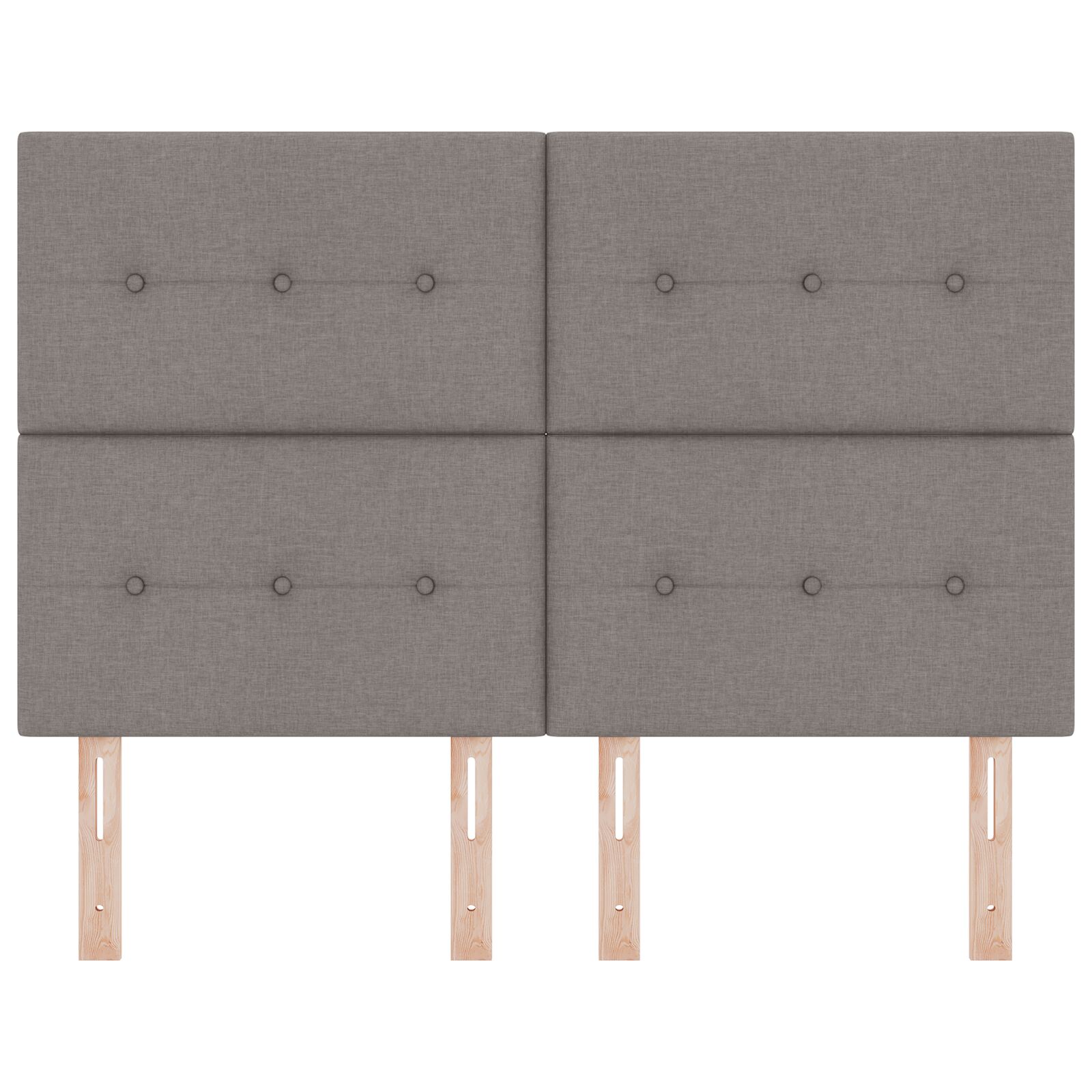 Fejtámla gombos steppelt bézs 160 cm szövet