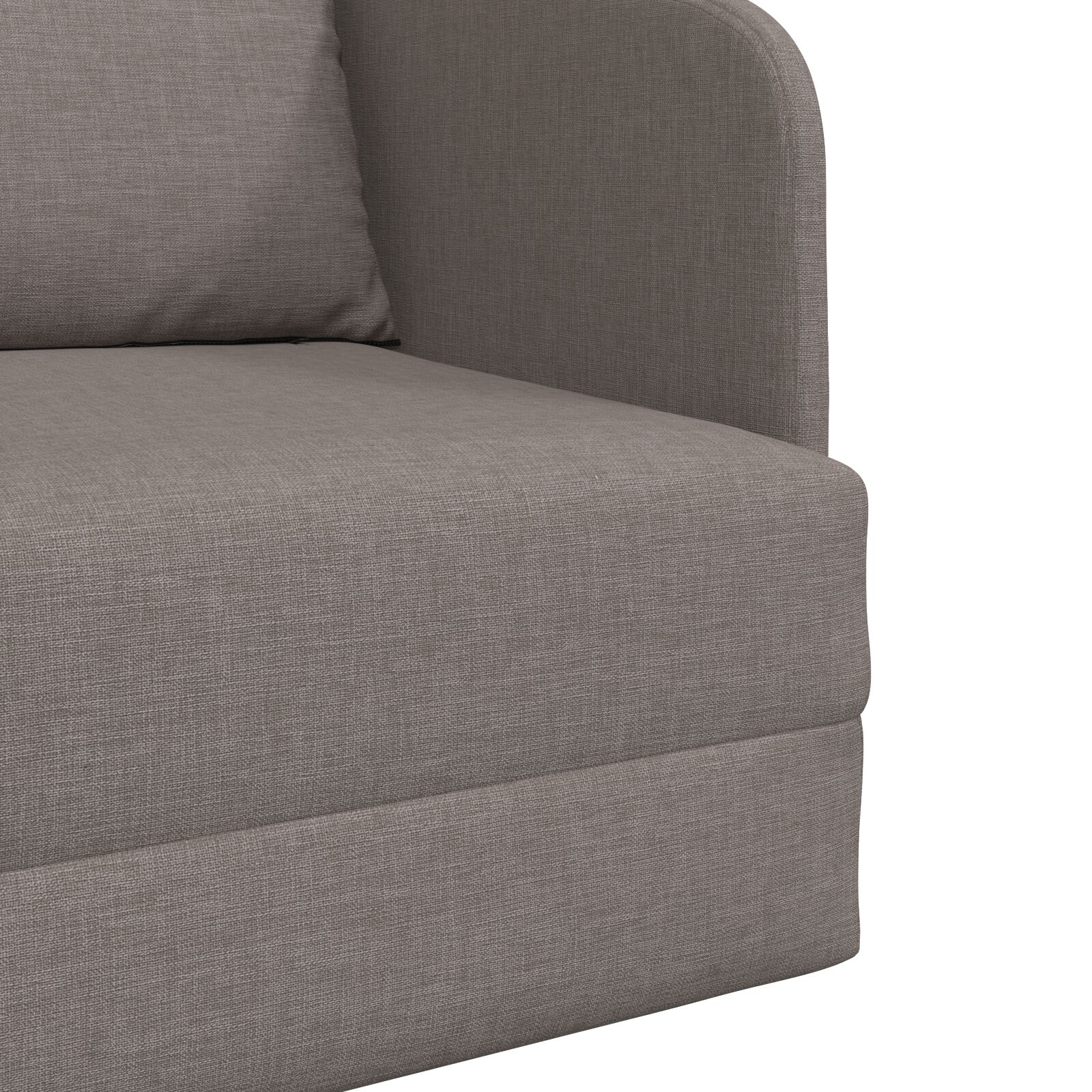 Földi kanapéágy 2 az 1-ben taupe 65x80x83 cm szövet Földi kanapéágy 2 az 1-ben taupe 65x80x83 cm szövet