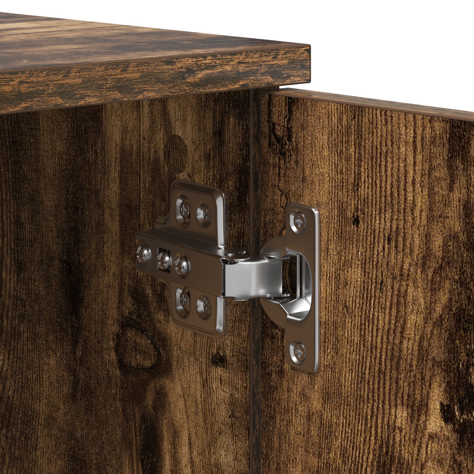 Füstölt tölgy ágykeret 90x200 cm