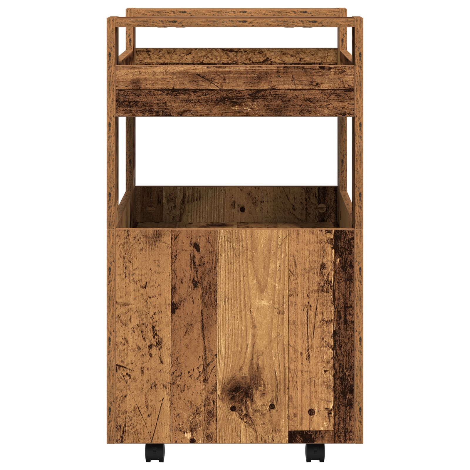 Konyhai kocsi régi fa 60x45x80 cm műszaki fa Konyhai kocsi régi fa 60x45x80 cm műszaki fa