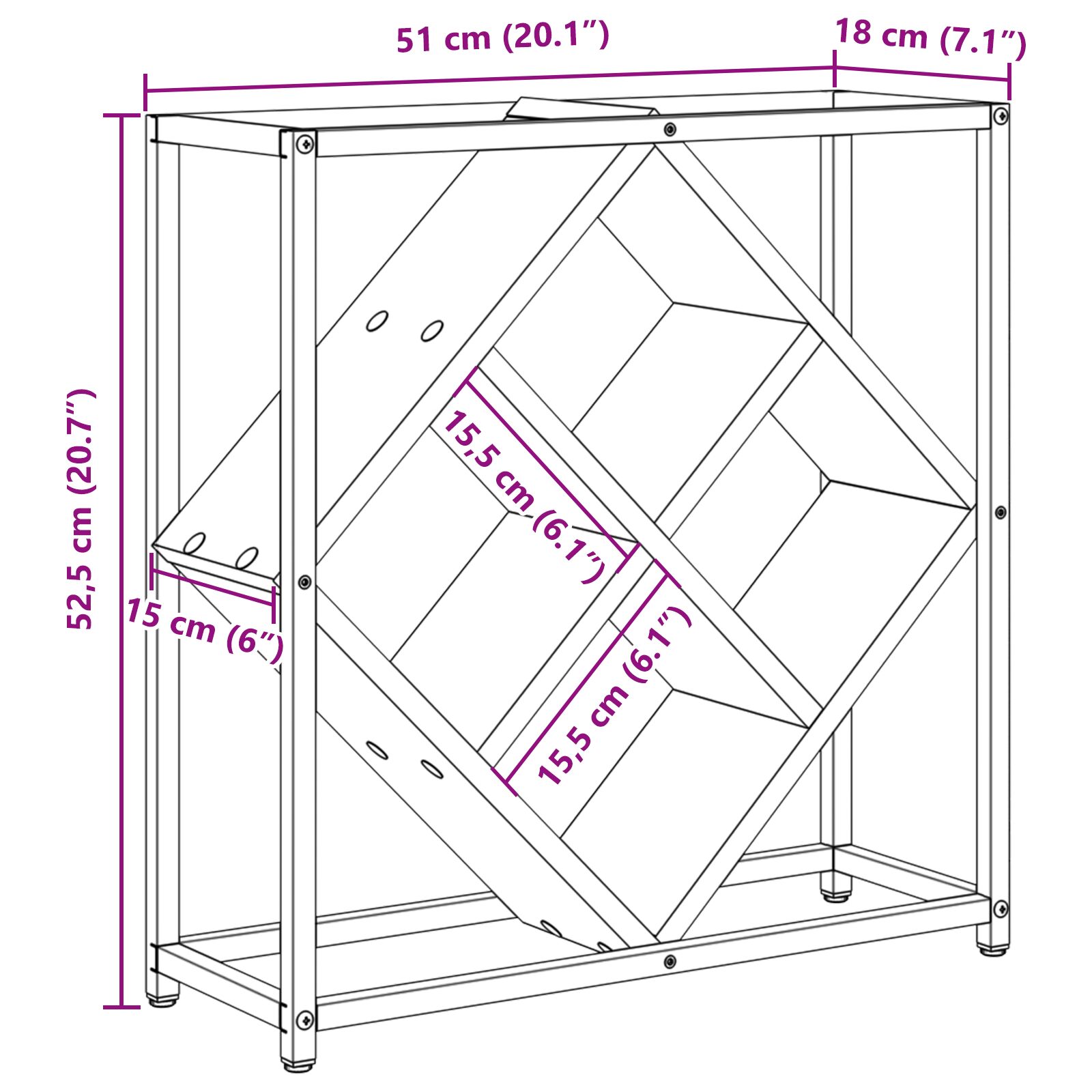 Borállványok kézműves tölgy szerelt fa közepes dekoratív betétek