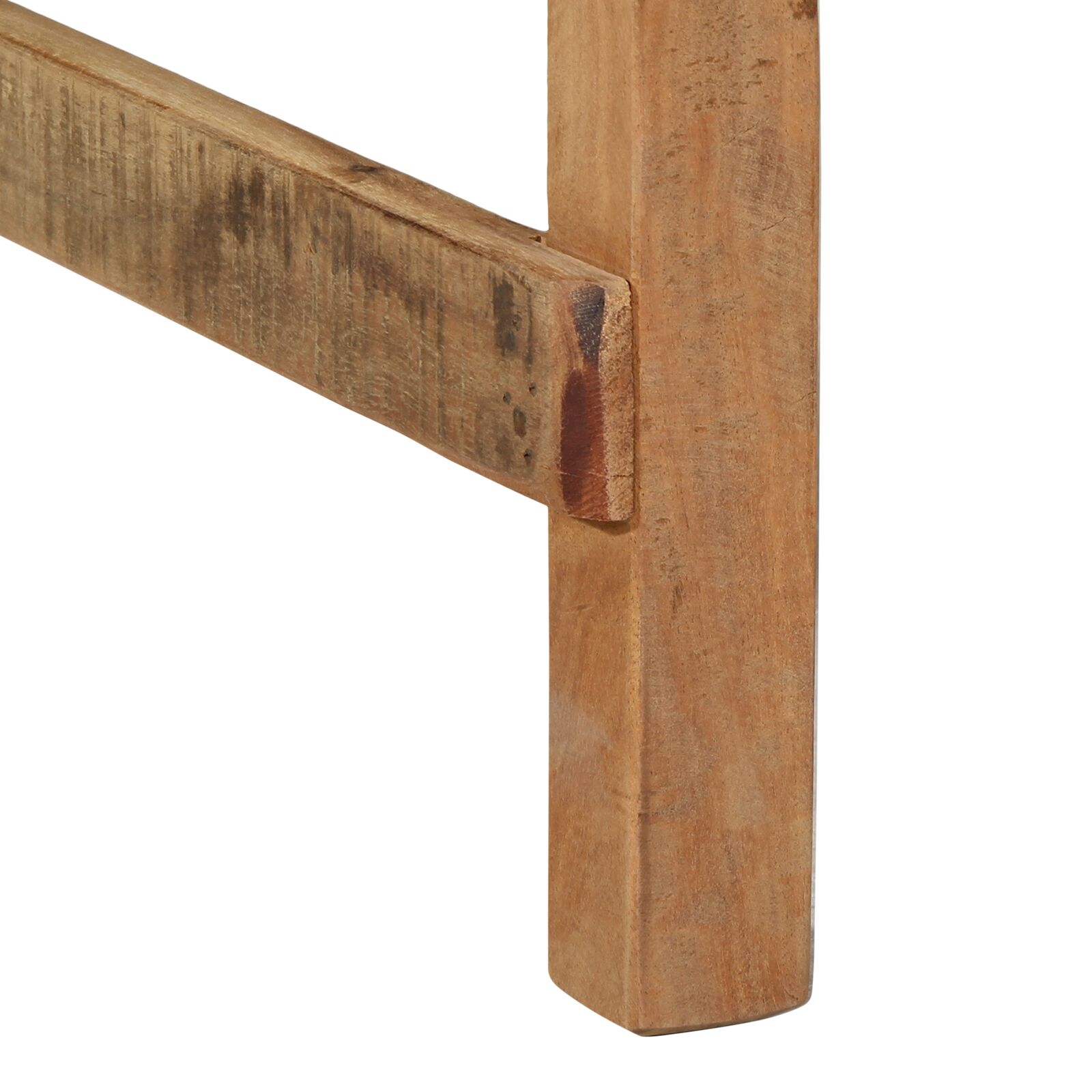 Étkezőasztal 55x60x76 cm tömör fa újrahasznosított