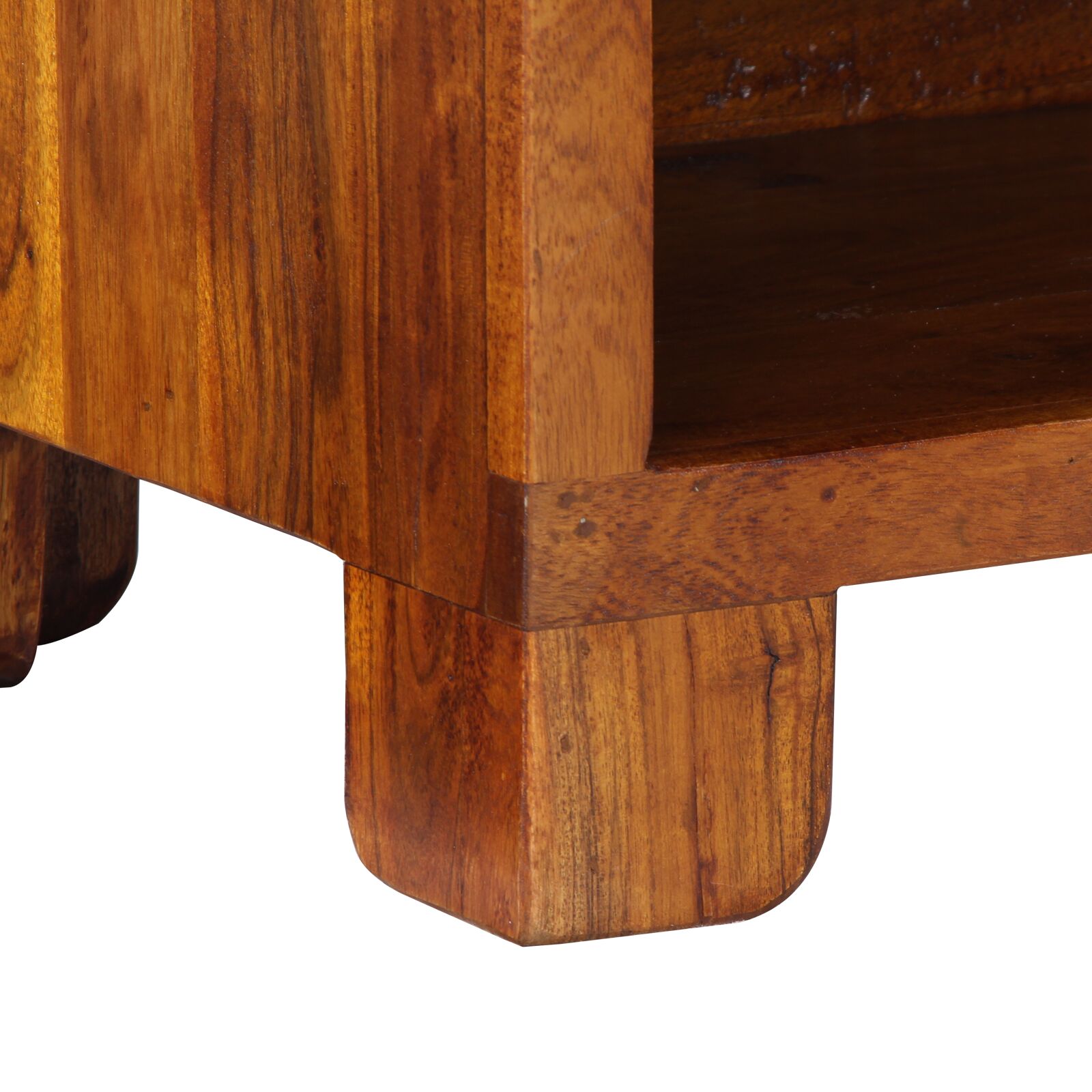 Cipőpad 100x35x45 cm tömör akác fából