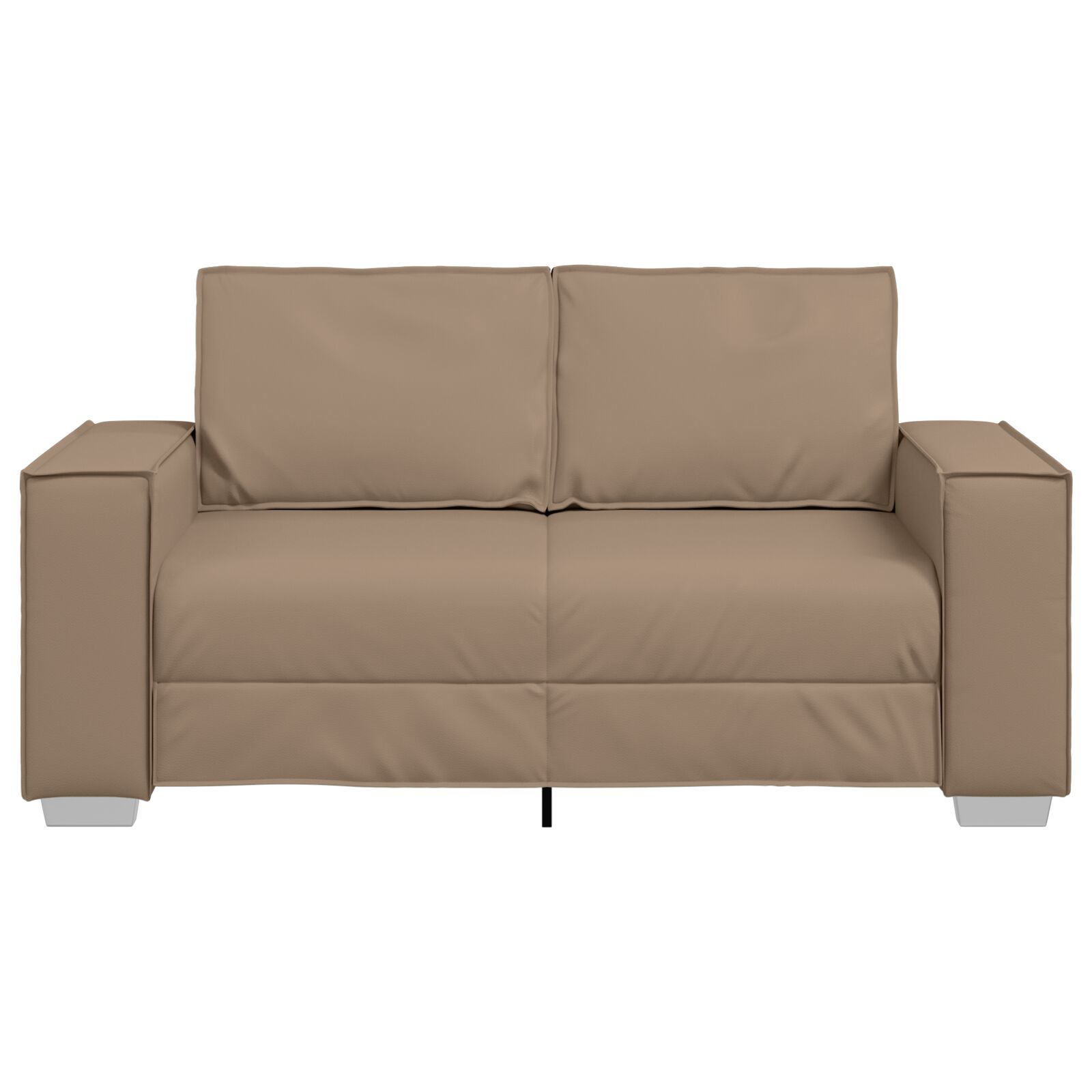 Kétfős kanapé cappuccino 120 cm műbőr Kétfős kanapé cappuccino 120 cm műbőr