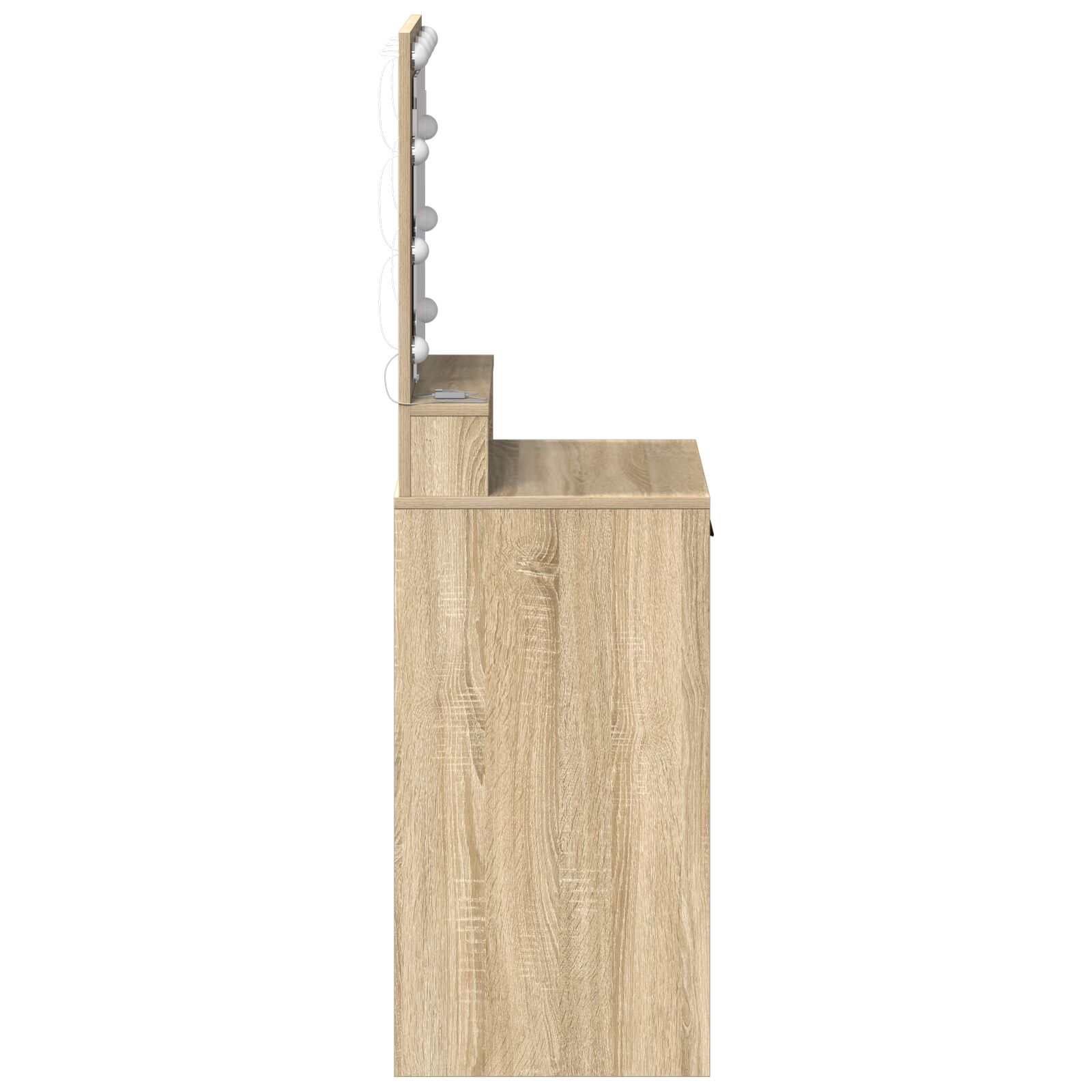 Sminktükör led fénnyel, sonoma tölgy, 50x41x135 cm Sminktükör led fénnyel, sonoma tölgy, 50x41x135 cm