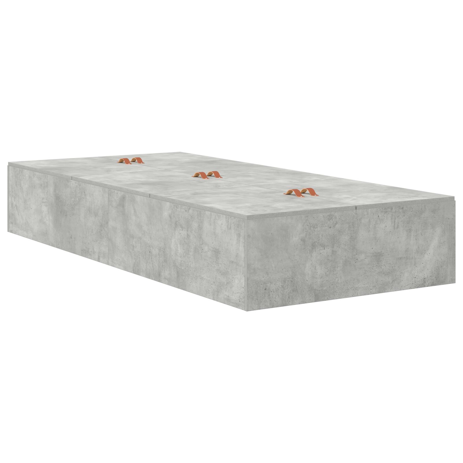 Ágykeret beton szürke beton egyszemélyes tartós Ágykeret beton szürke beton egyszemélyes tartós
