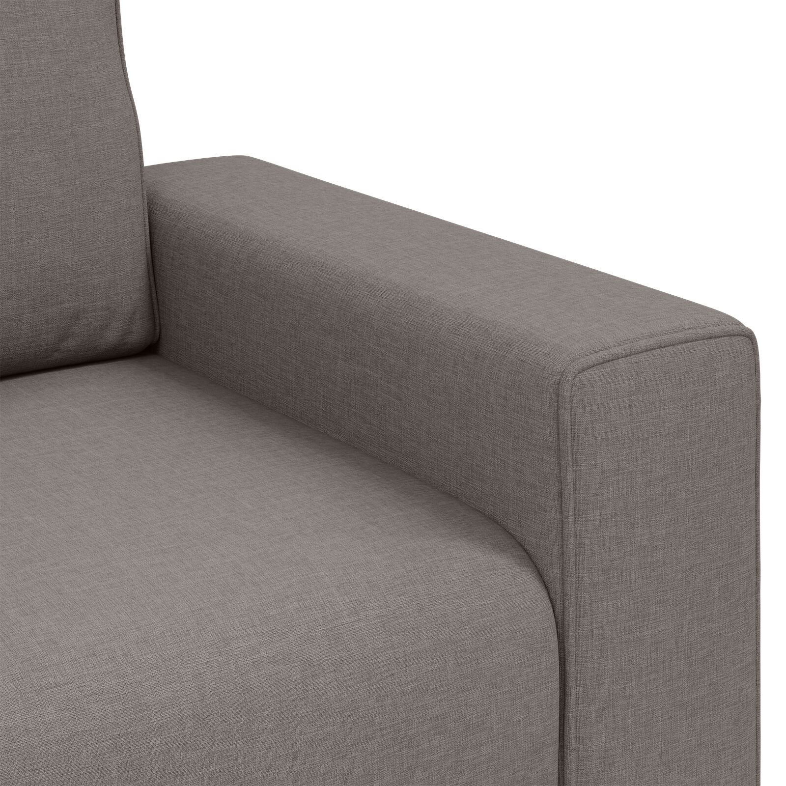 Taupe kanapé szék - 59 cm szövet