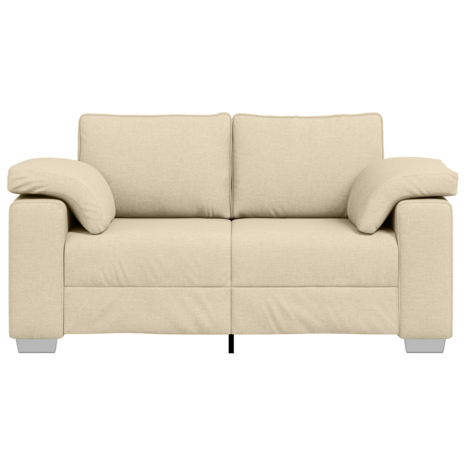 Kétfős pad krém 120 cm szövet