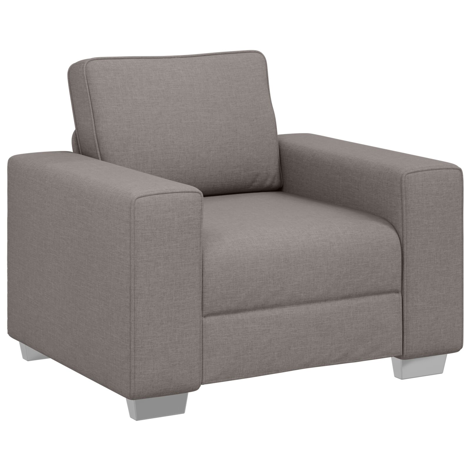Taupe kanapé szék - 59 cm szövet