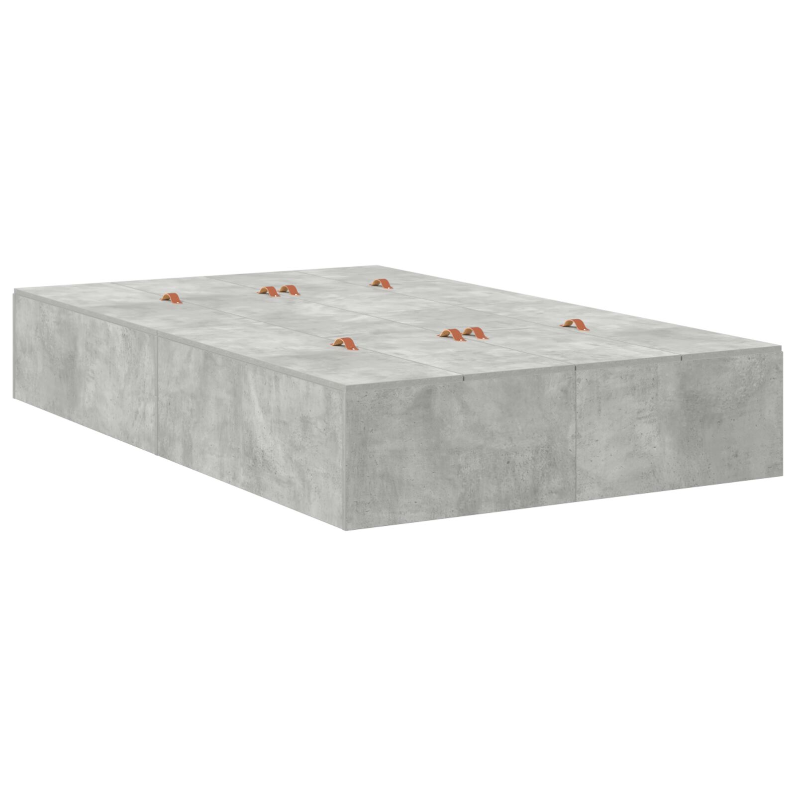 Ágykeret beton szürke beton egyszemélyes masszív Ágykeret beton szürke beton egyszemélyes masszív
