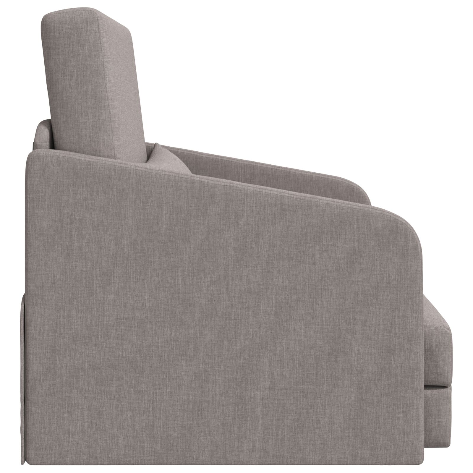 Földi kanapéágy 2 az 1-ben taupe 65x80x83 cm szövet Földi kanapéágy 2 az 1-ben taupe 65x80x83 cm szövet