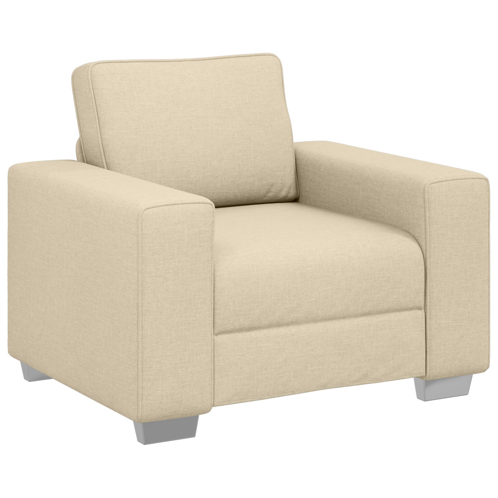 Krém színű fotel 59 cm szövet Krém színű fotel 59 cm szövet