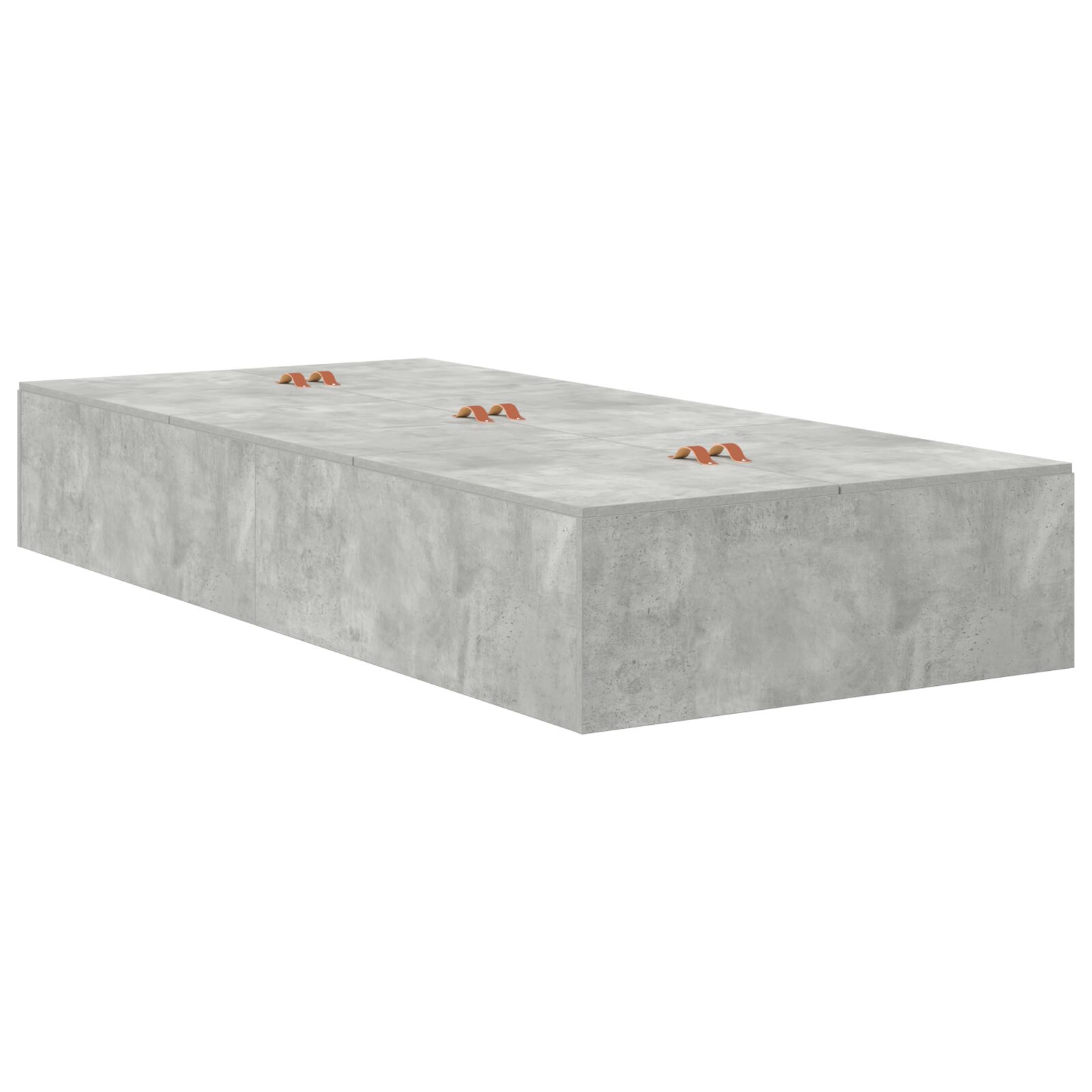 Ágykeret beton szürke beton egyszemélyes tárolás ágykeret Ágykeret beton szürke beton egyszemélyes tárolás ágykeret