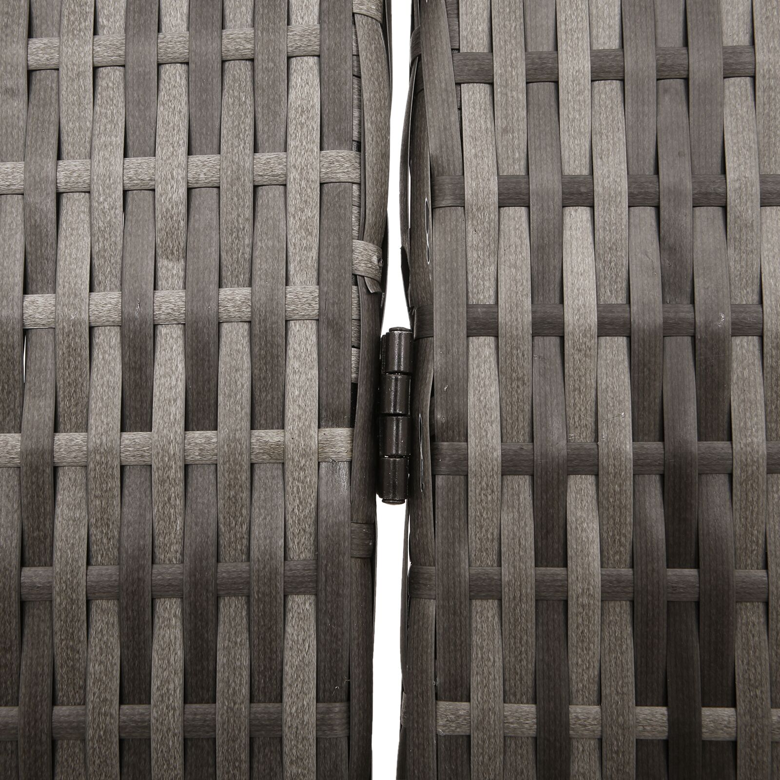 4 paneles összecsukható szobaelválasztó szürke 195x180 cm poli rattan 4 paneles összecsukható szobaelválasztó szürke 195x180 cm poli rattan