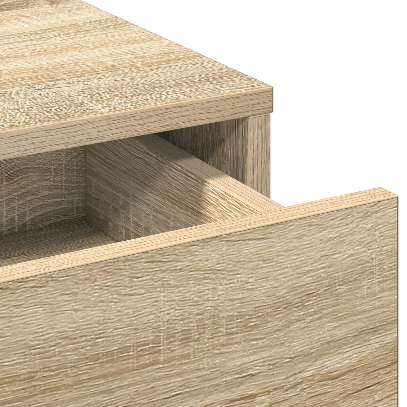 Fésülködőasztal fiókokkal sonoma tölgy 50x41x140 cm