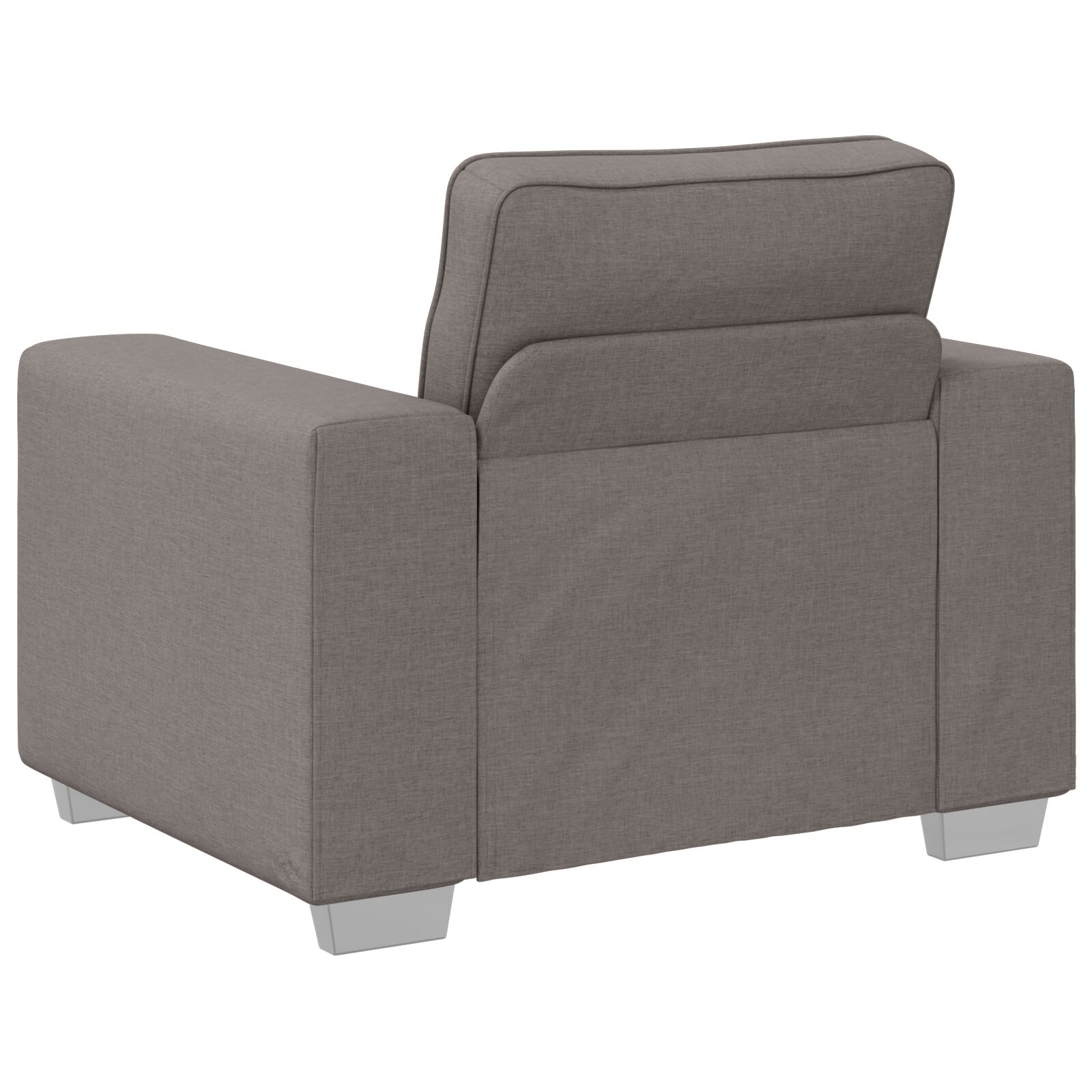 Taupe kanapé szék - 59 cm szövet
