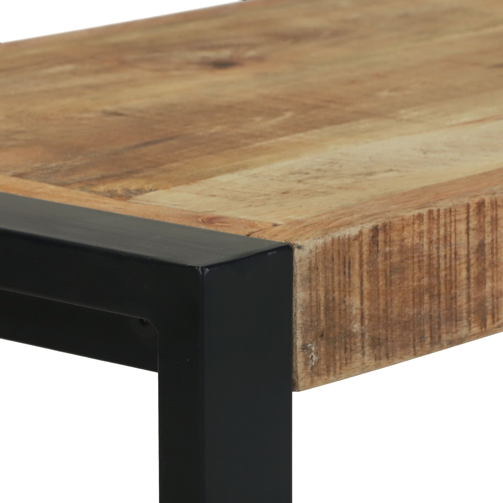 Pad barna tömör mangófa 100 x 35 x 45 cm tartós előszobapad
