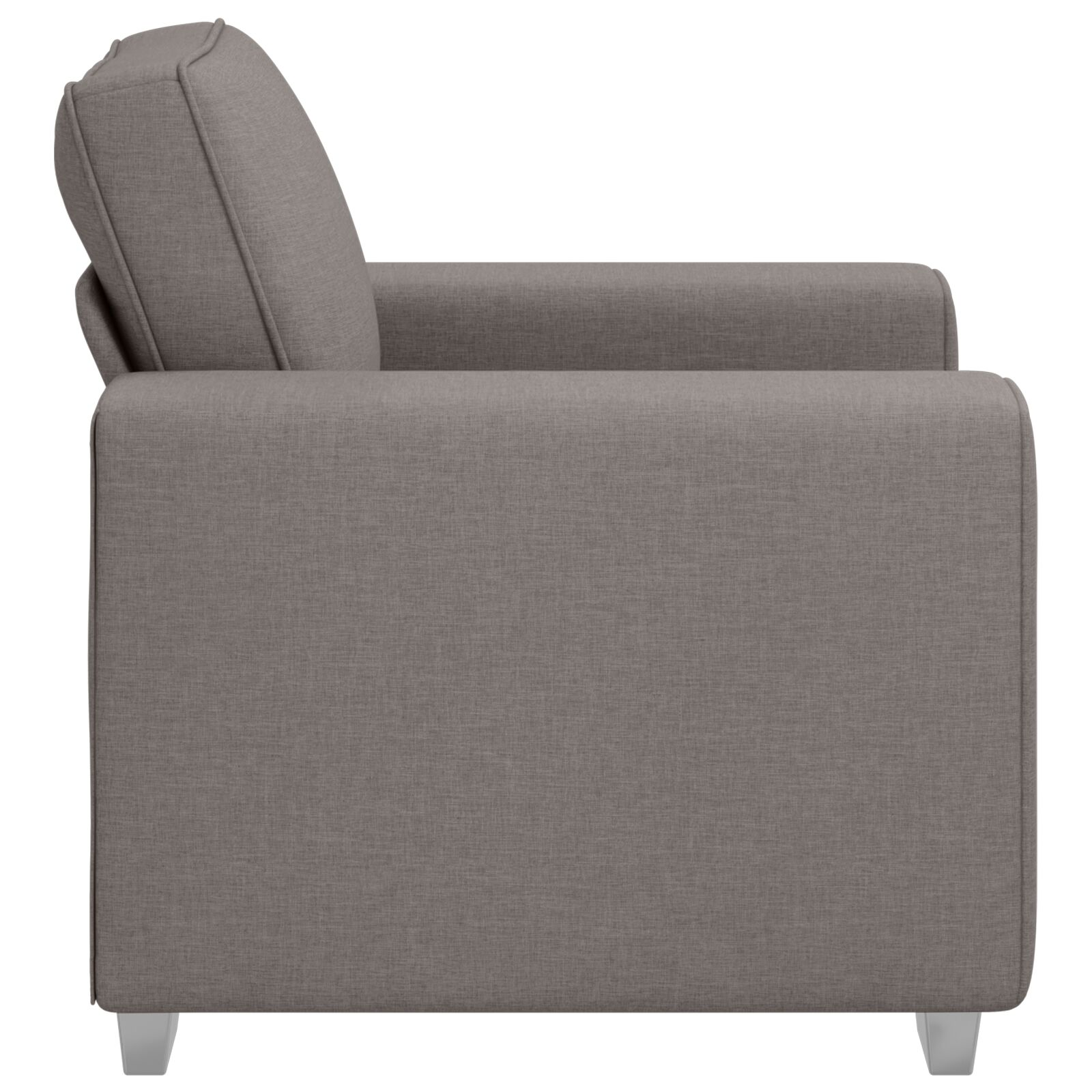 Taupe kanapé szék - 59 cm szövet