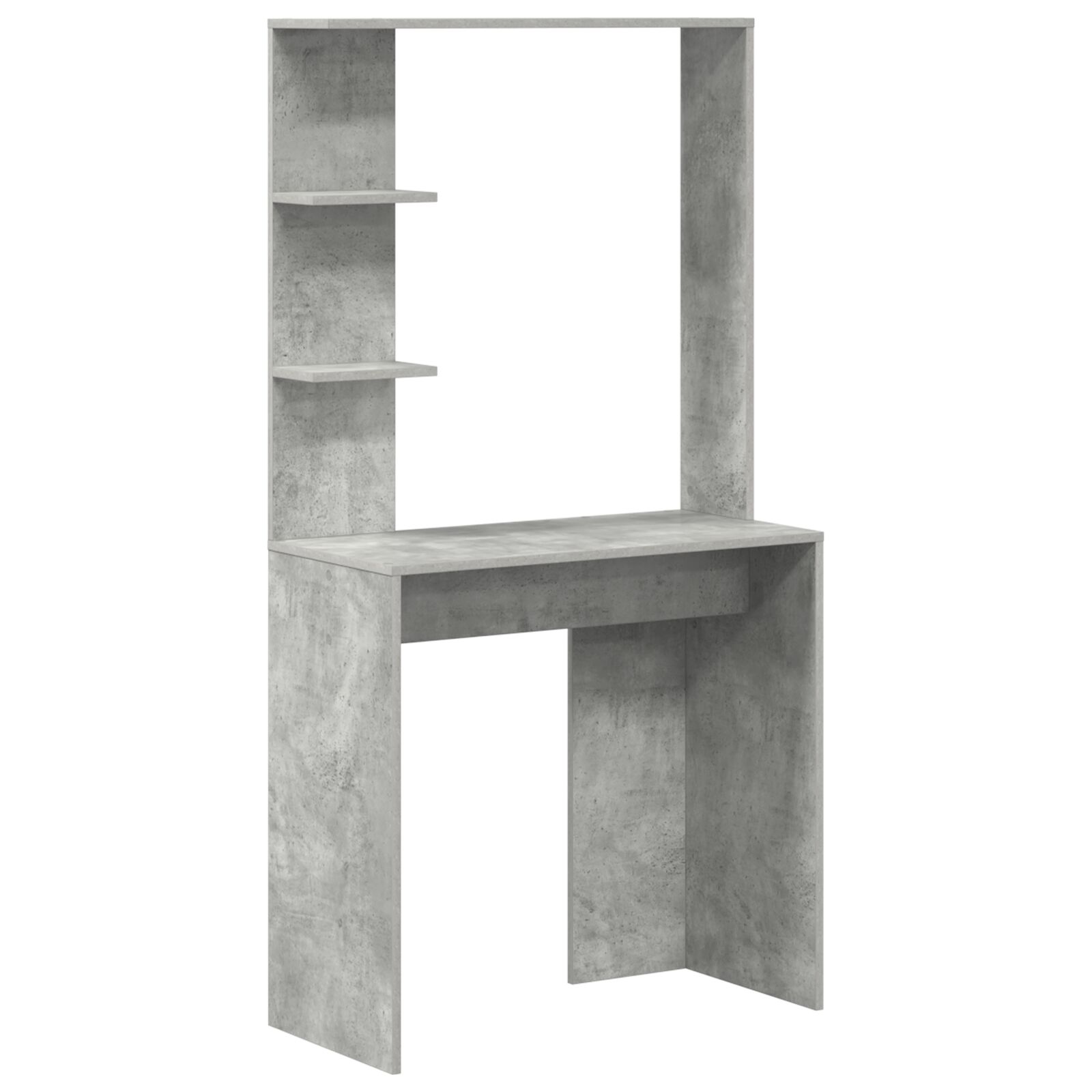 Beton szürke számítógépes asztal beton szürke mérnöki fa közepes Beton szürke számítógépes asztal beton szürke mérnöki fa közepes