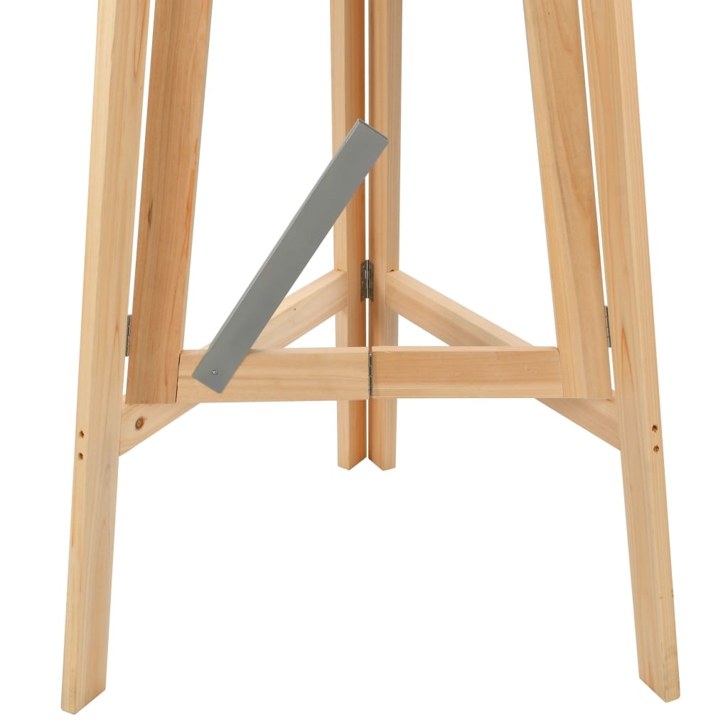 Összecsukható fenyőfa bárasztal 78 cm