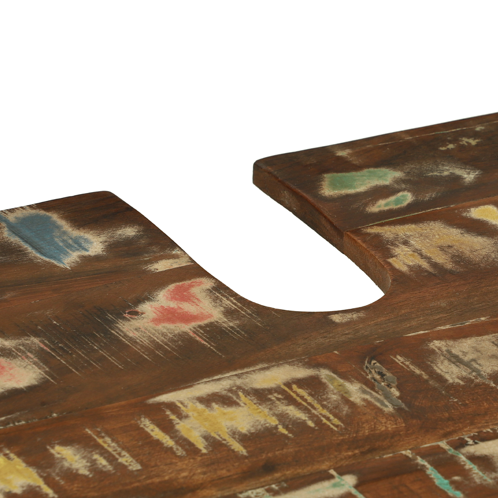 Fürdőszoba bútor szett 4 pcs szilárd újrahasznosított fa