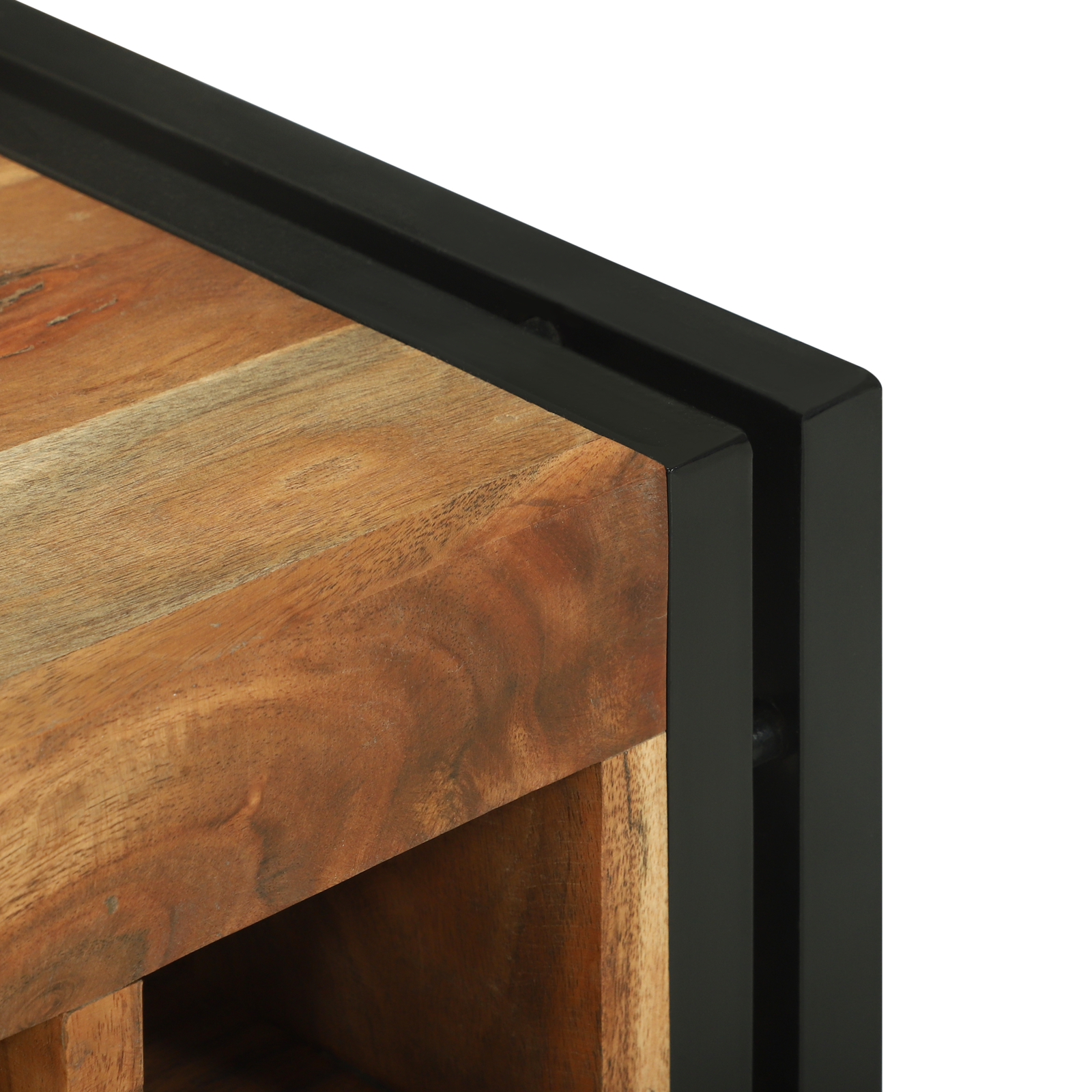 Borkiöntő 34.5x35x39 cm tömör akácfa