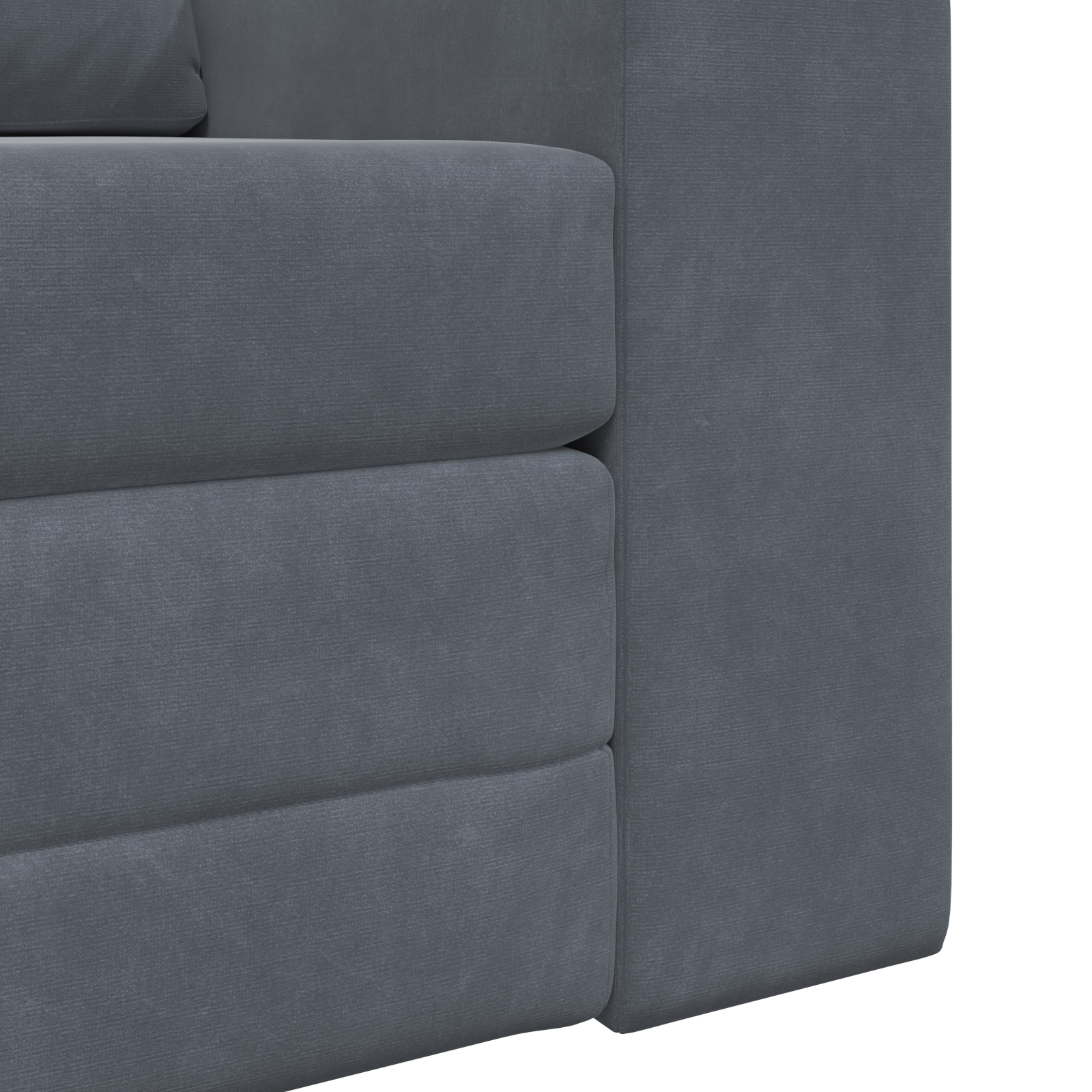 Földi sofa bed 2 az 1-ben sötétszürke 98x71x83 cm bútor