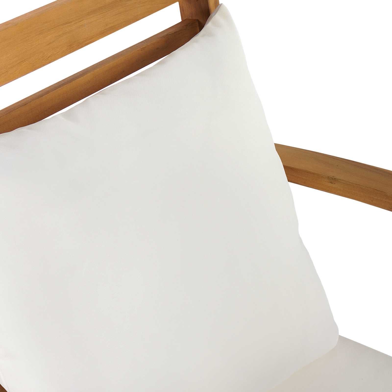 Kerti pad barna 110 x 64 x 76.5 cm tömör tíkfa