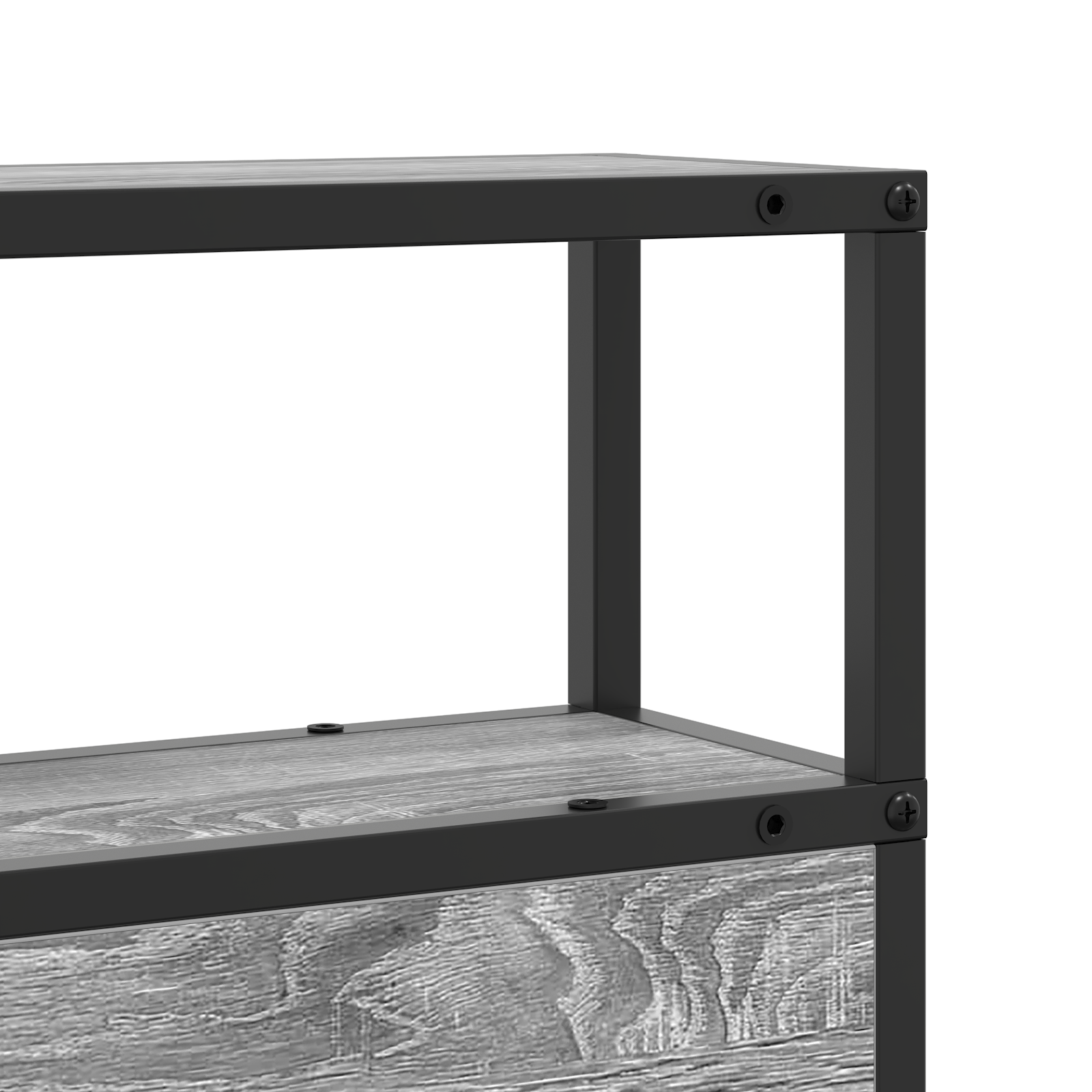 Tároló fejtámla fejtámlával tárolóval szürke sonoma 80 cm faanyag