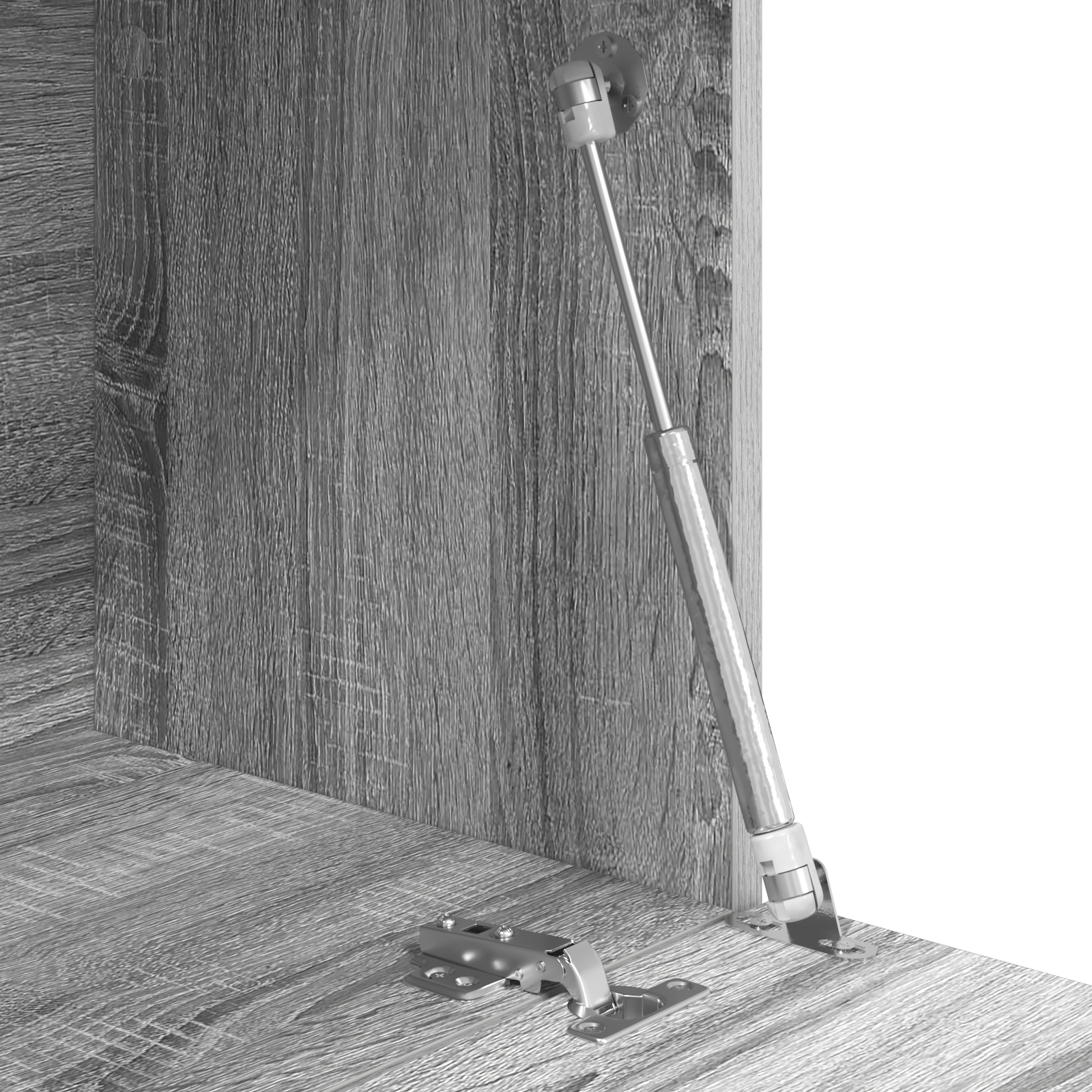 Szürke íróasztal szürke sonoma rétegelt fa nagy szürke íróasztal