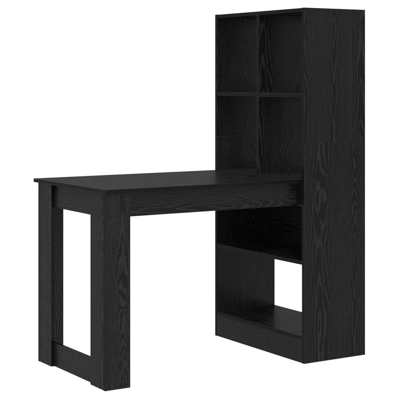Asztal musta tammi 122 x 67 x 145 cm műgyanta és forgácslap