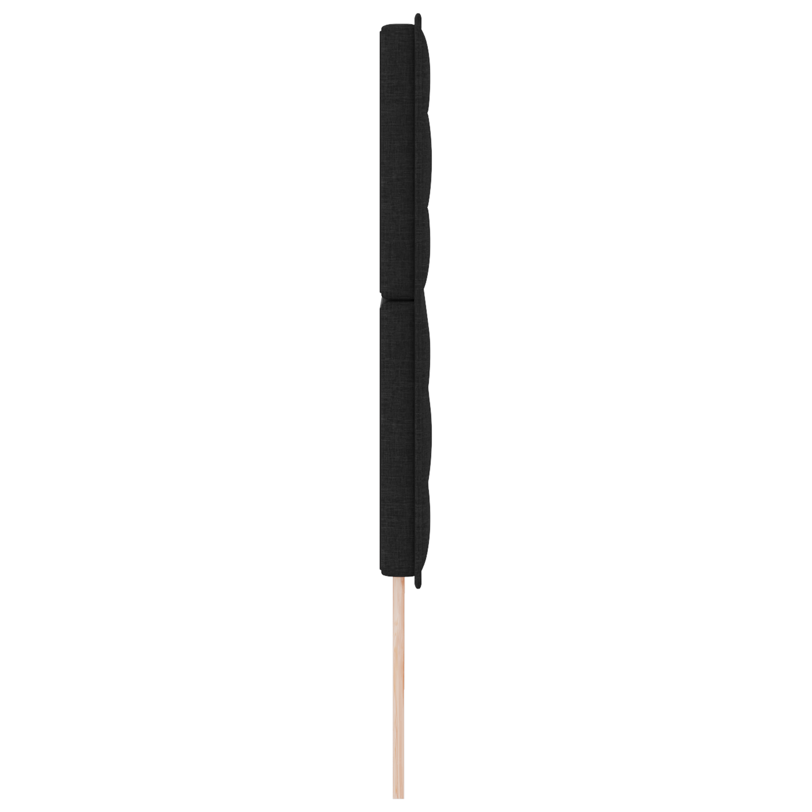 Led fejvég fekete szövet dizájn 100 cm