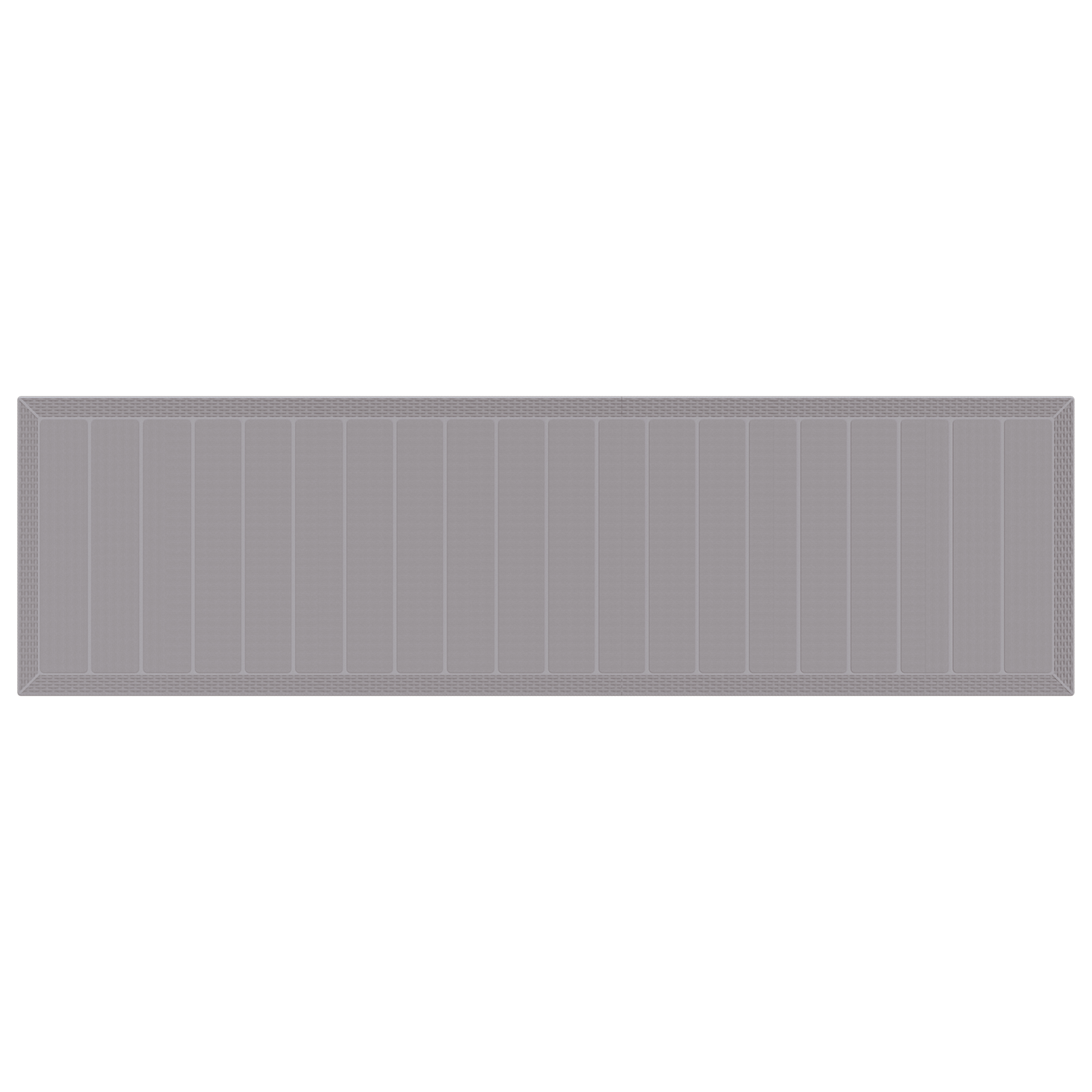 13 darabos kert étkező szett párnákkal világosszürke polirattan