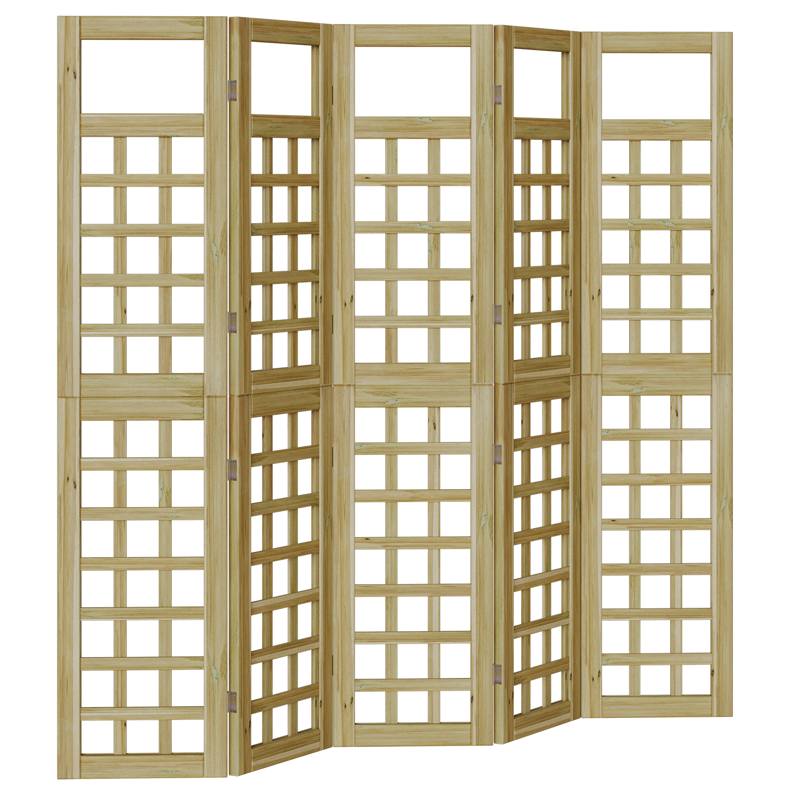 Kültéri adatvédelmi képernyő 5 pcs barna 200 x 180 cm Kültéri adatvédelmi képernyő 5 pcs barna 200 x 180 cm
