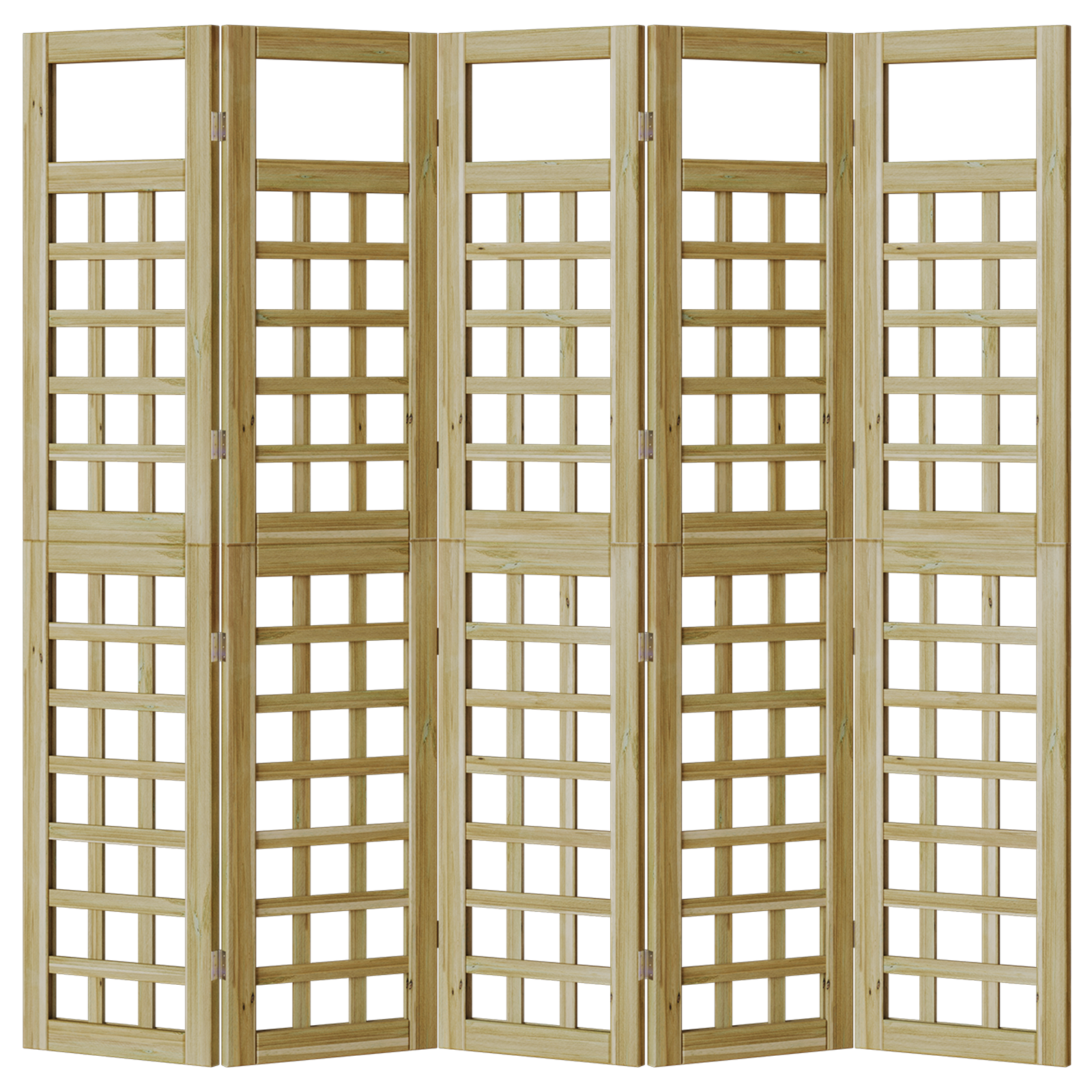 Kültéri adatvédelmi képernyő 5 pcs barna 200 x 180 cm Kültéri adatvédelmi képernyő 5 pcs barna 200 x 180 cm