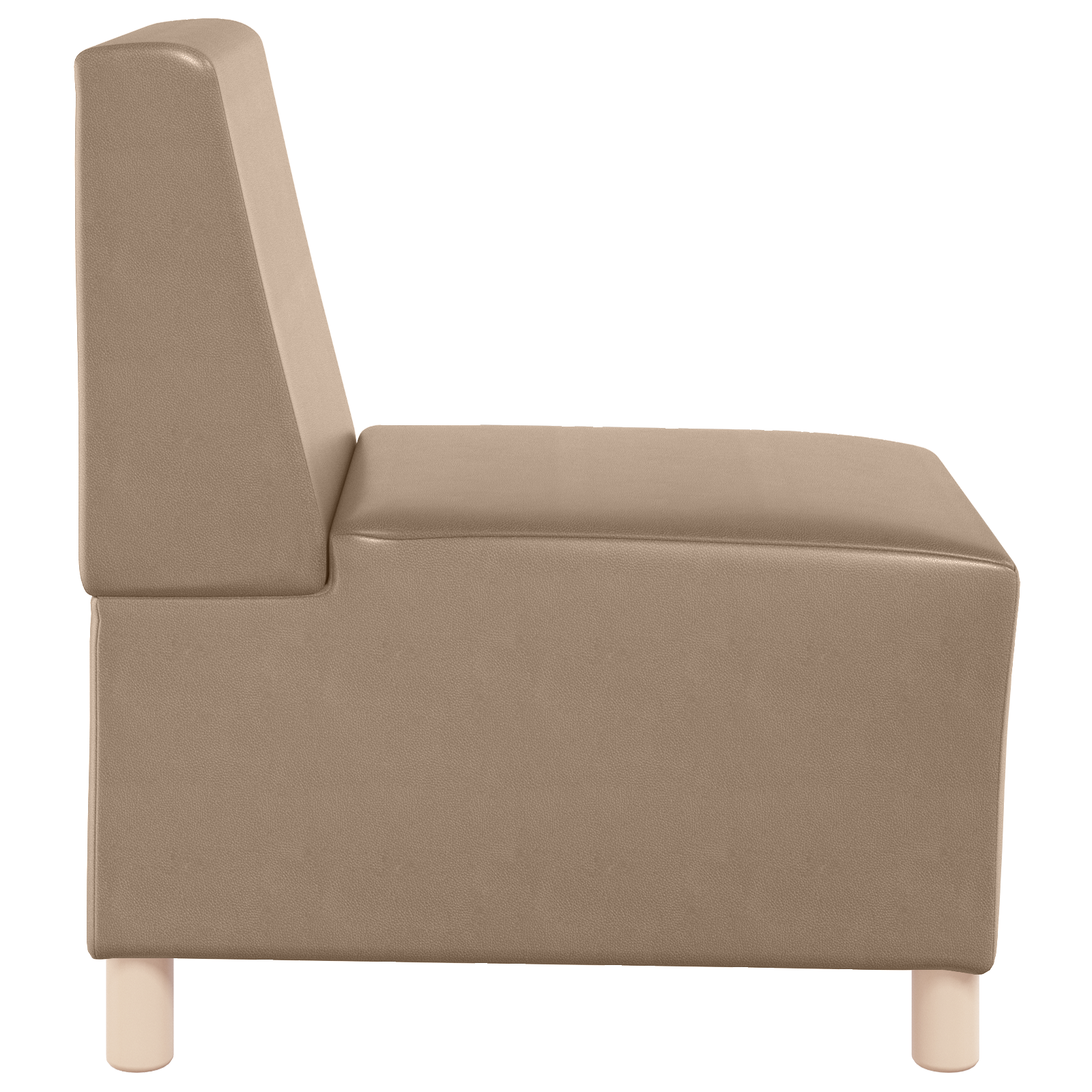 Kanapék székek 2 pcs cappuccino 55 x 74 x 82 cm műbőr