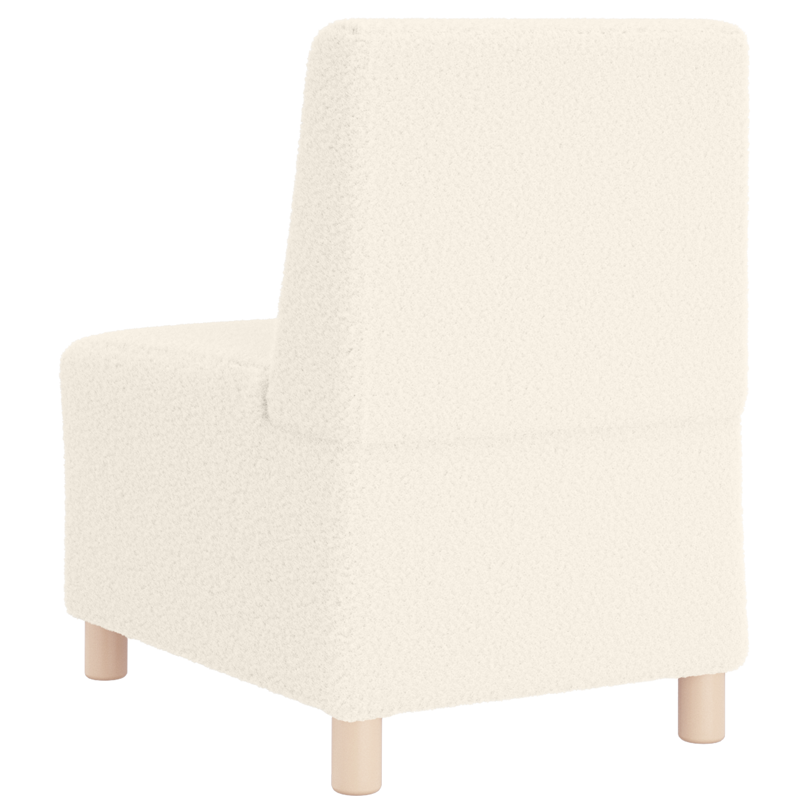 Sofa chiar 3 pcs krém 55 x 74 x 82 cm bársony anyag Sofa chiar 3 pcs krém 55 x 74 x 82 cm bársony anyag